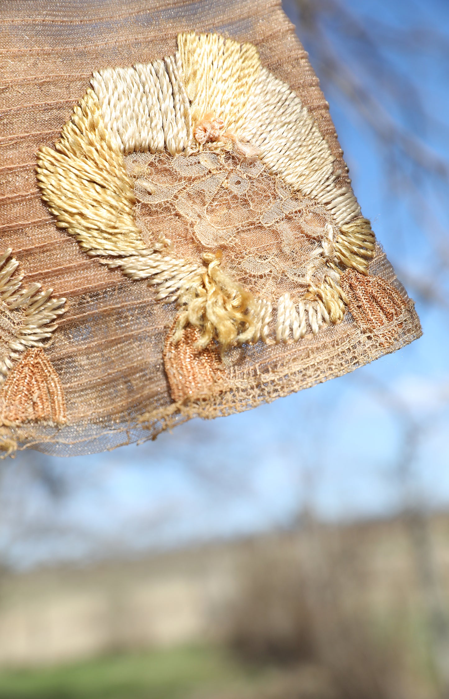 Vintage 1920's Natural Hat