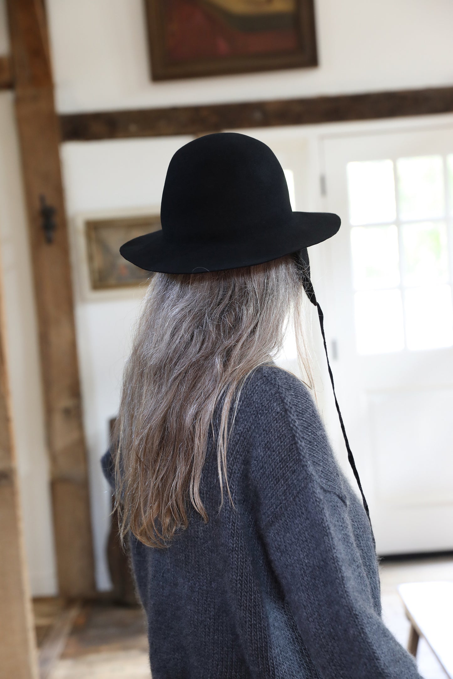Midnight Blue Hat with Ear Flaps