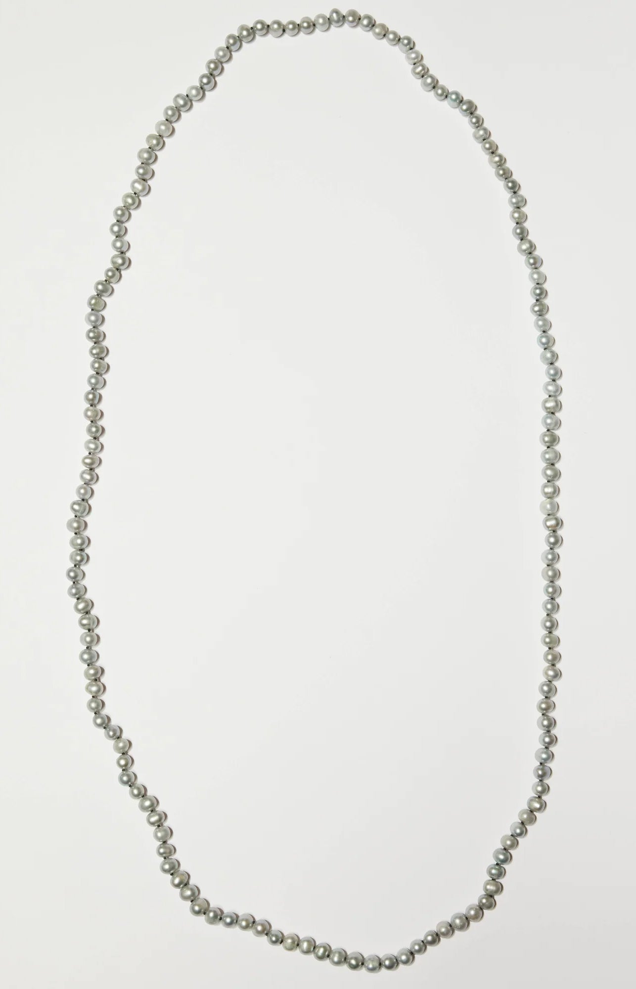 Grey Pearl Necklace
