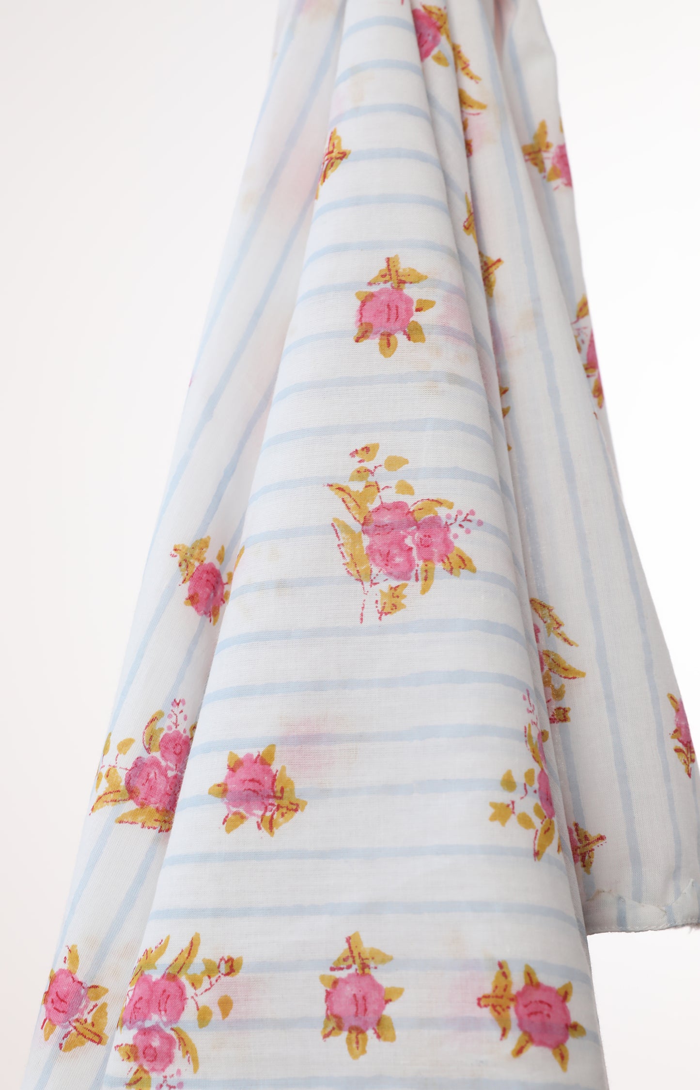 Striped Floral Pillowcases