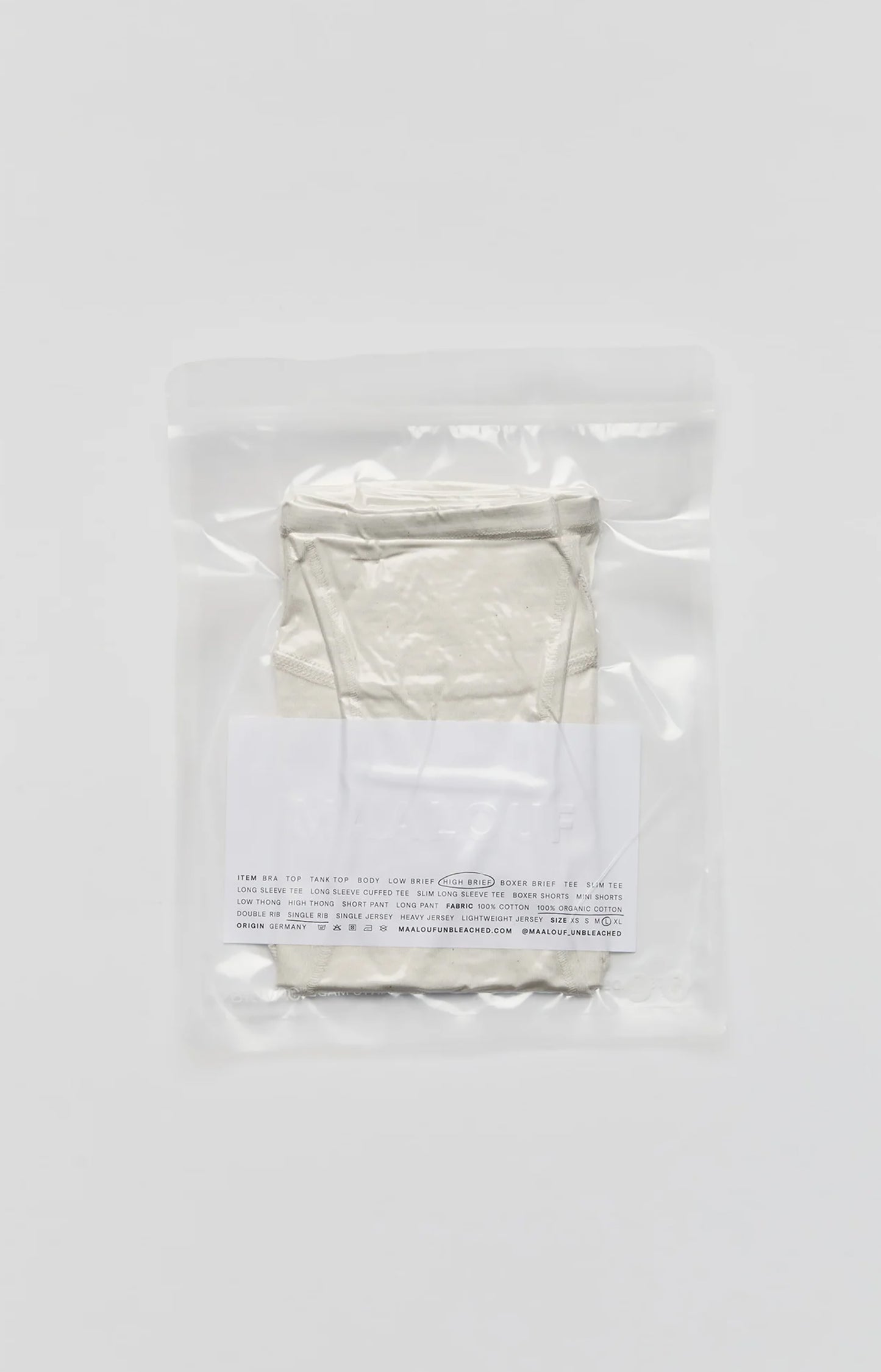 Organic Cotton High Brief