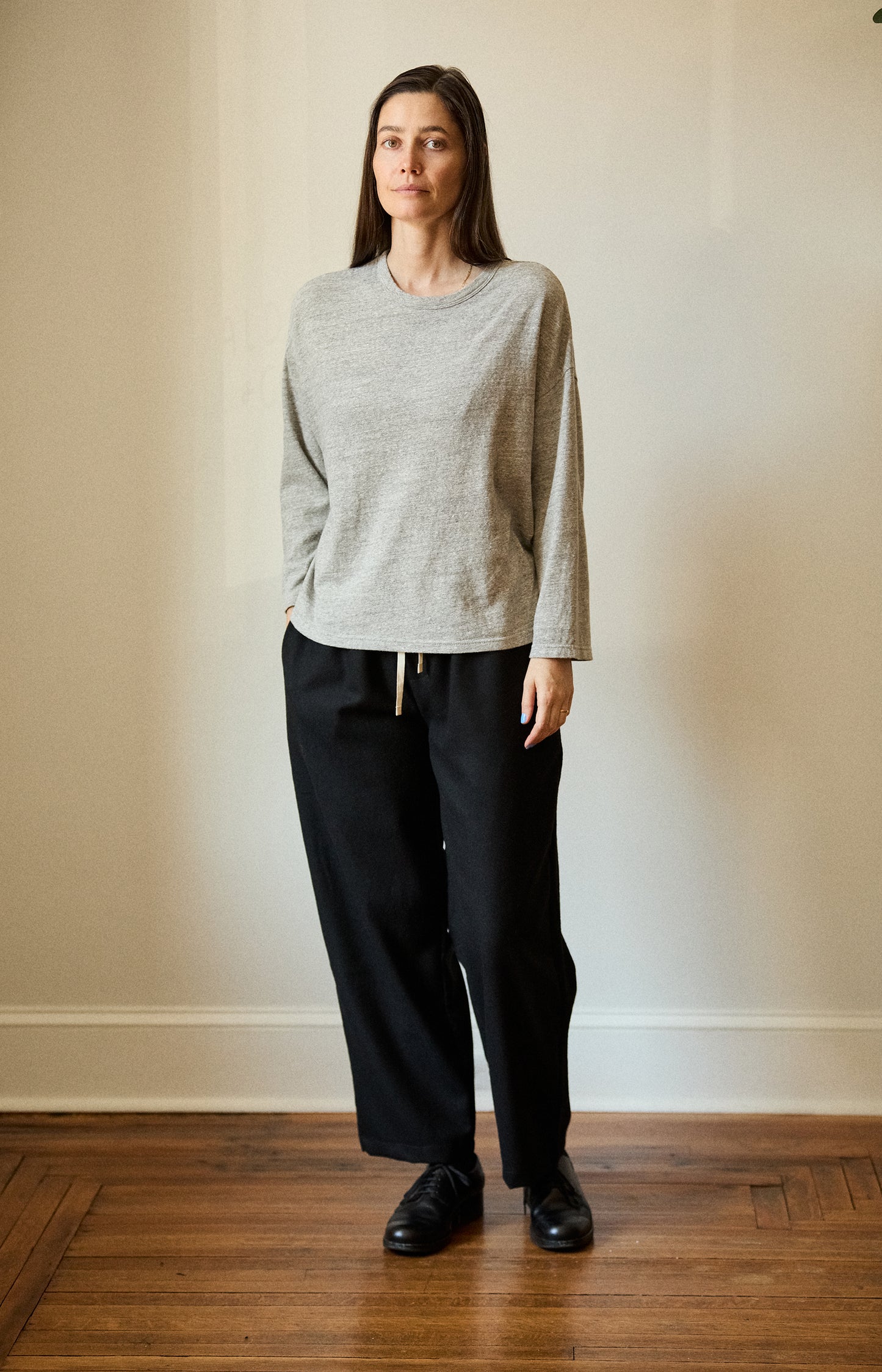 Grey Long Sleeve Shirt
