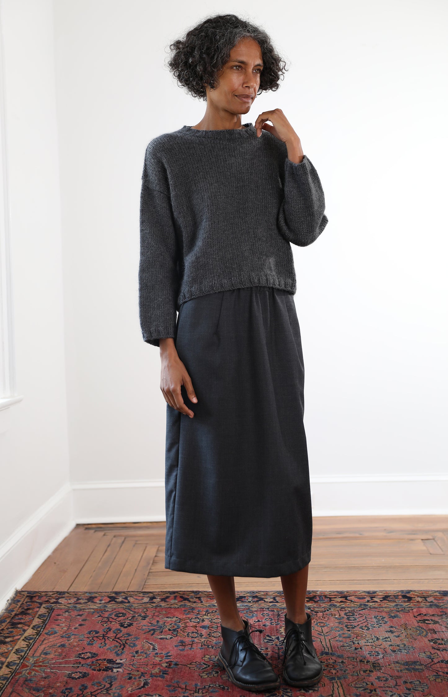 Anthracite Grey Jardim Sweater