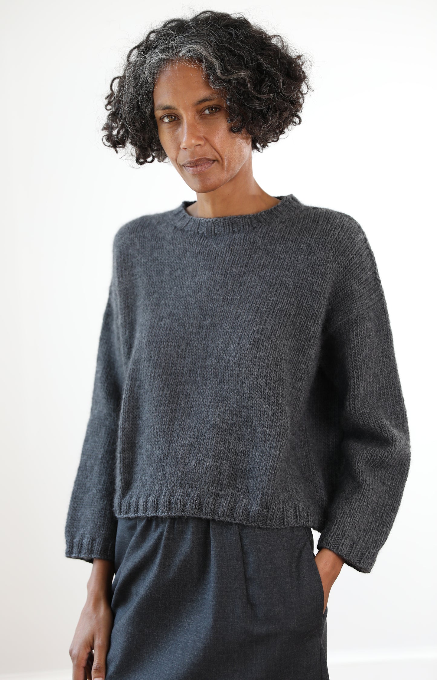 Anthracite Grey Jardim Sweater