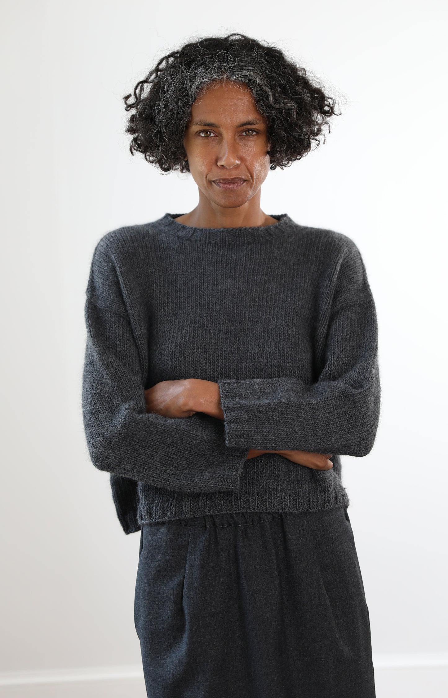 Anthracite Grey Jardim Sweater