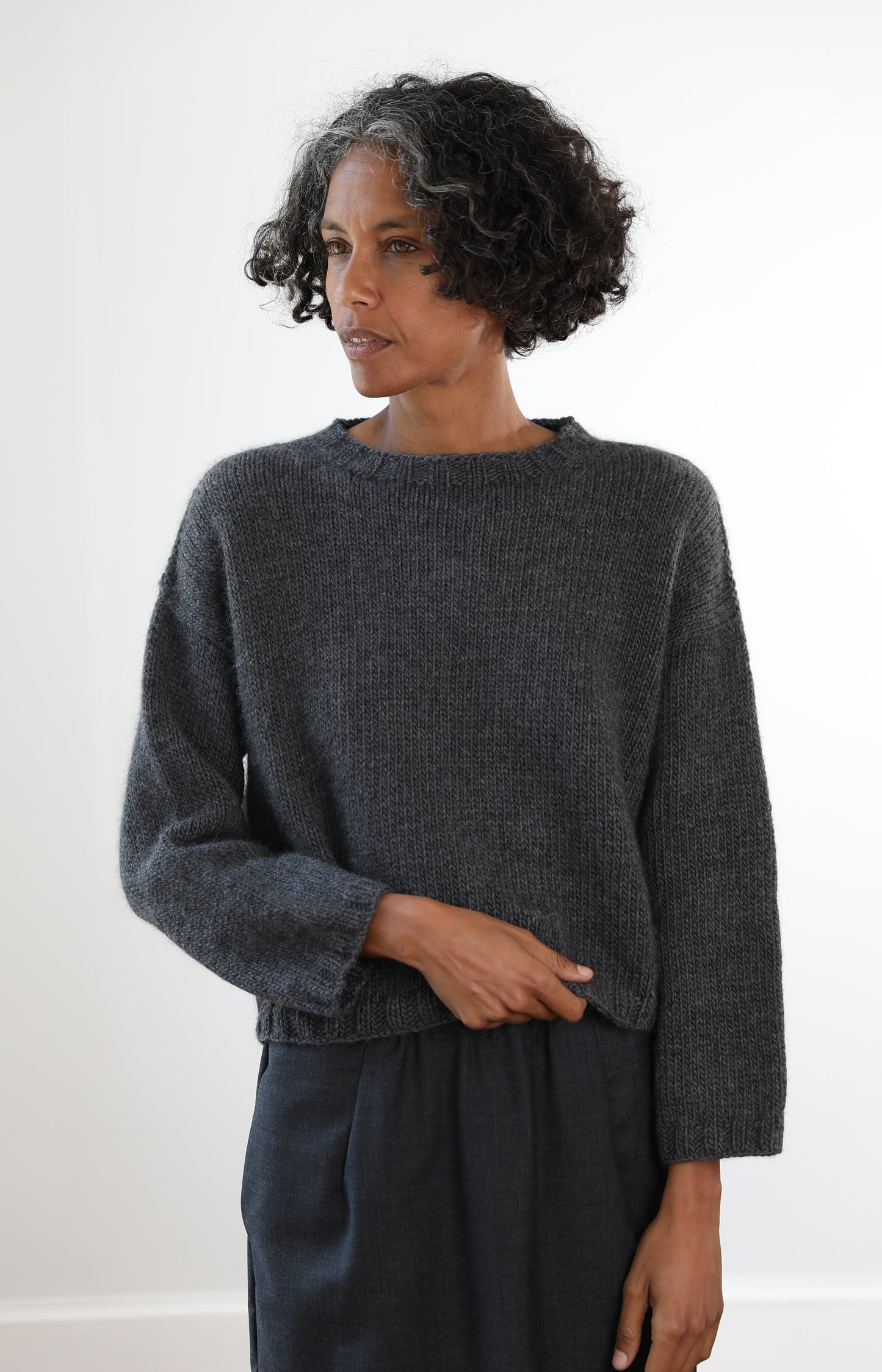 Anthracite Grey Jardim Sweater