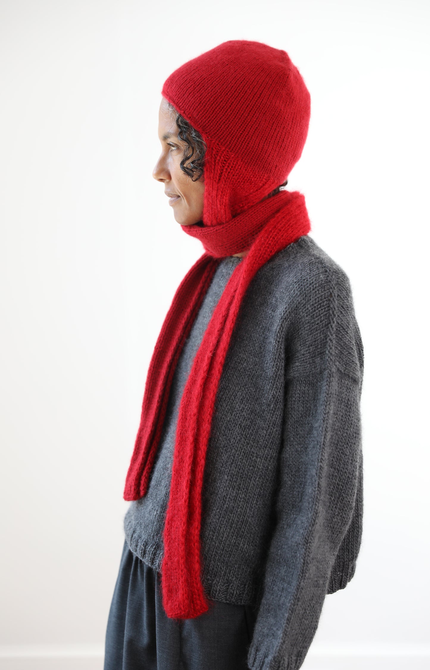 Bordeaux Muttley Hat Scarf