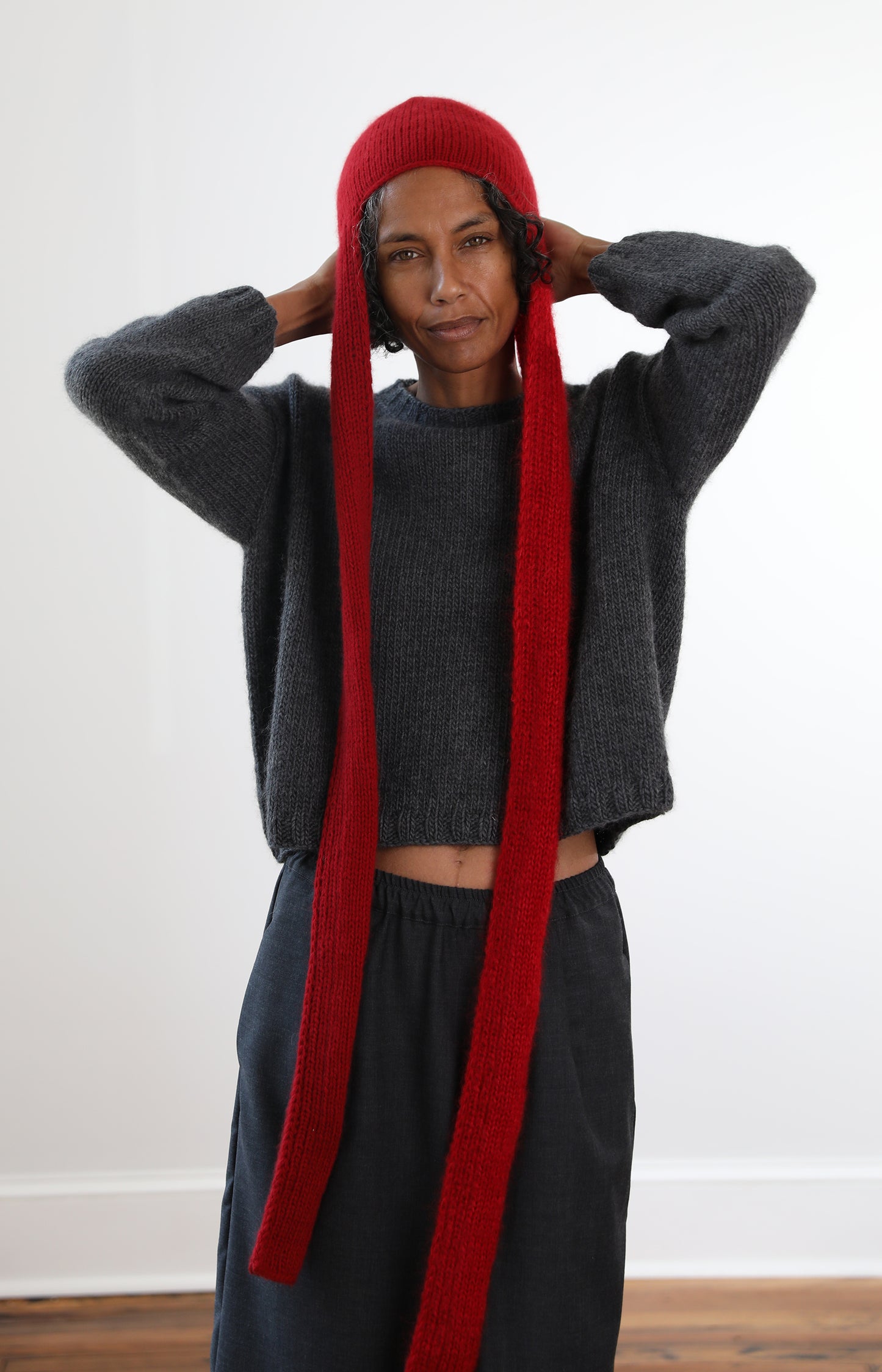 Bordeaux Muttley Hat Scarf