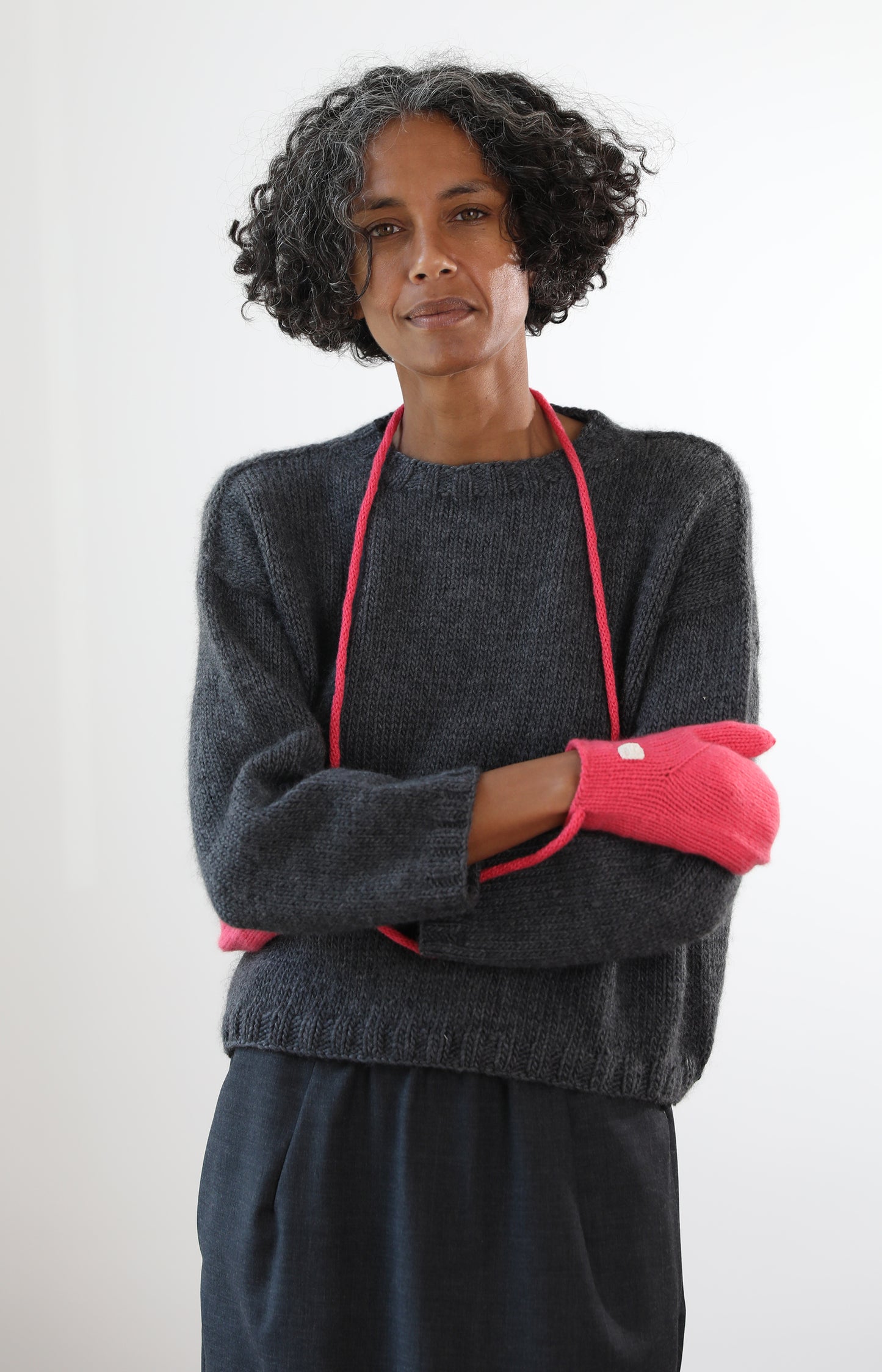 Coral Presina Mittens