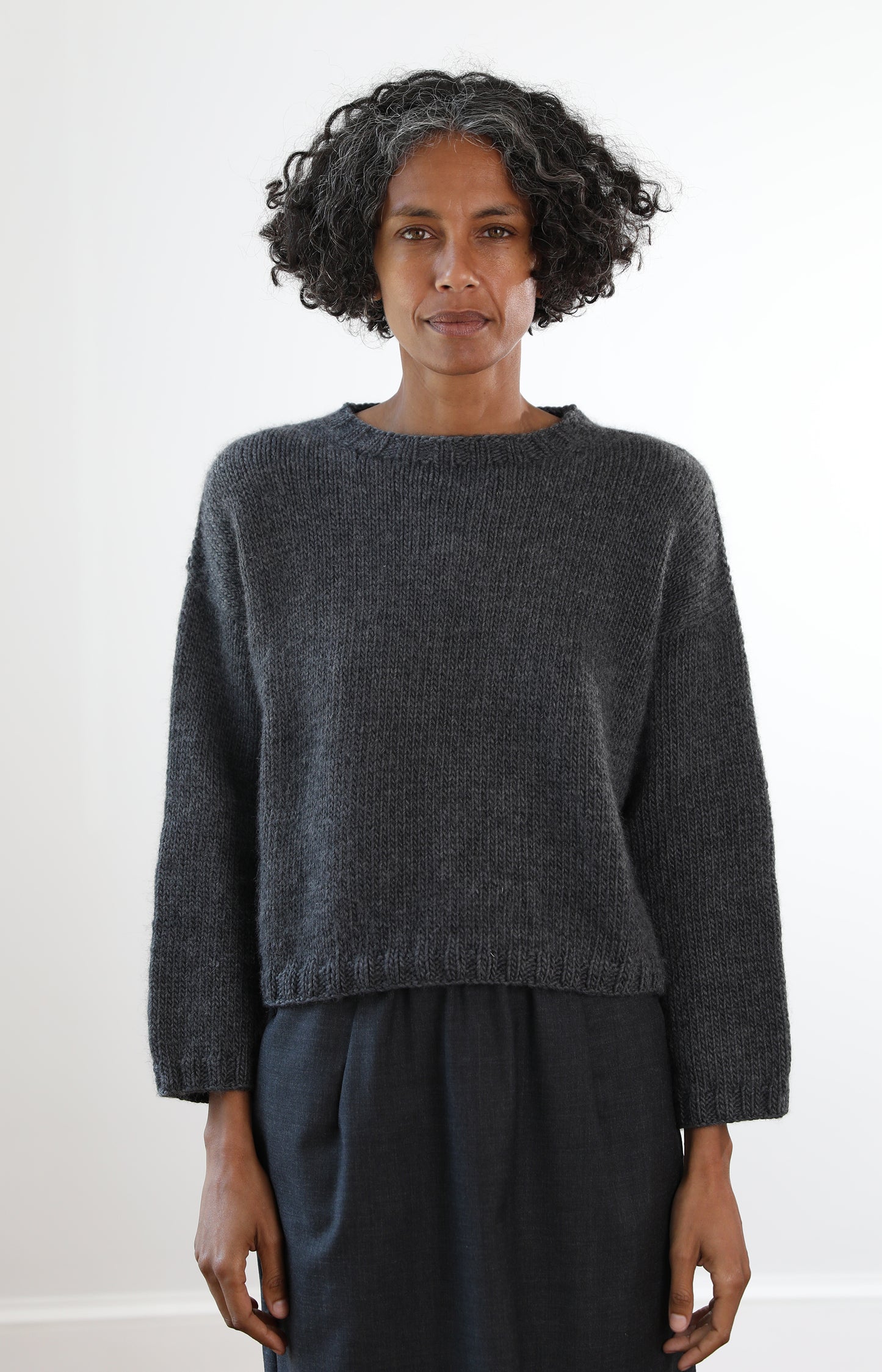 Anthracite Grey Jardim Sweater