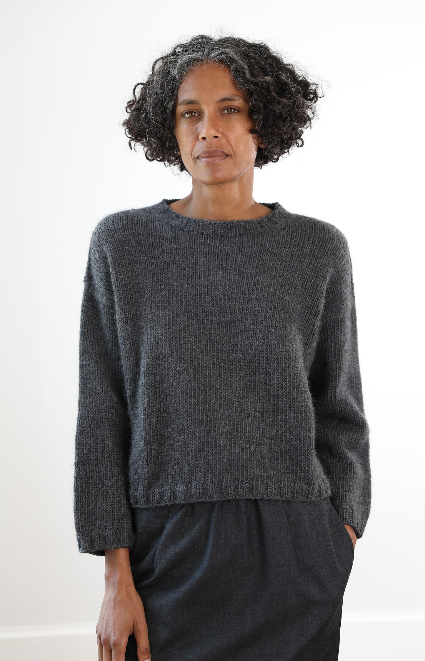 Anthracite Grey Jardim Sweater