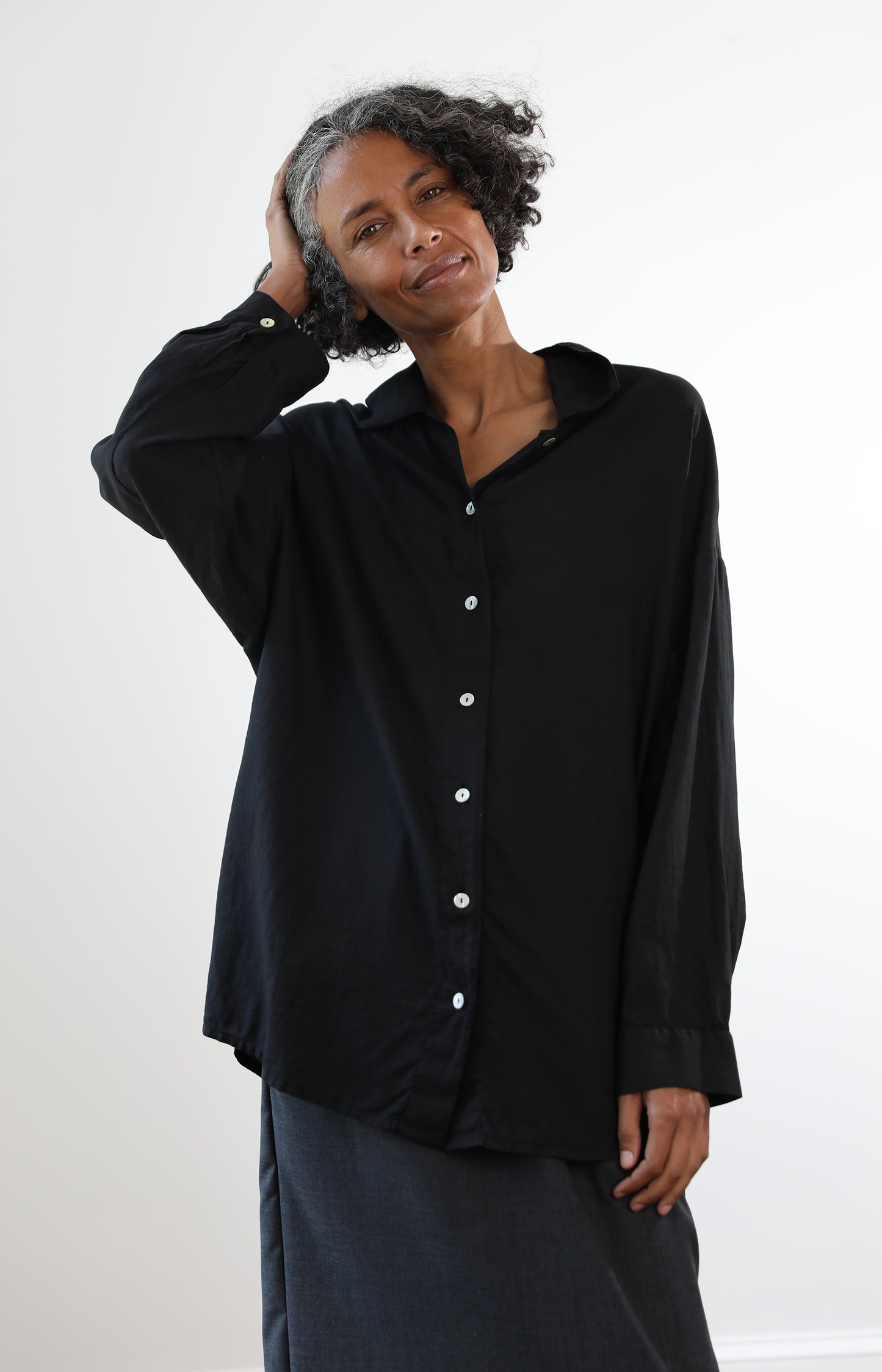 Black Claudia Shirt