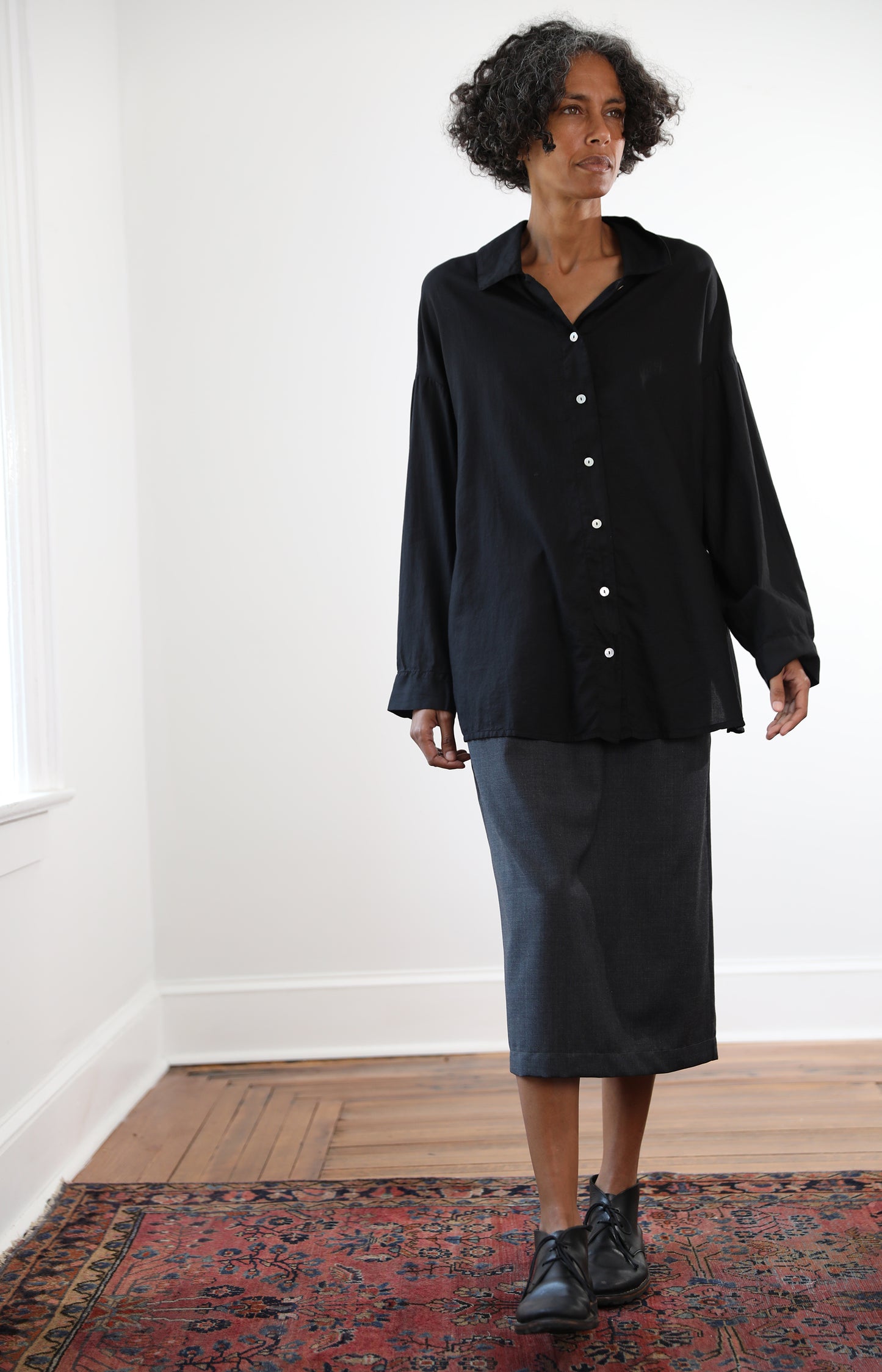Black Claudia Shirt