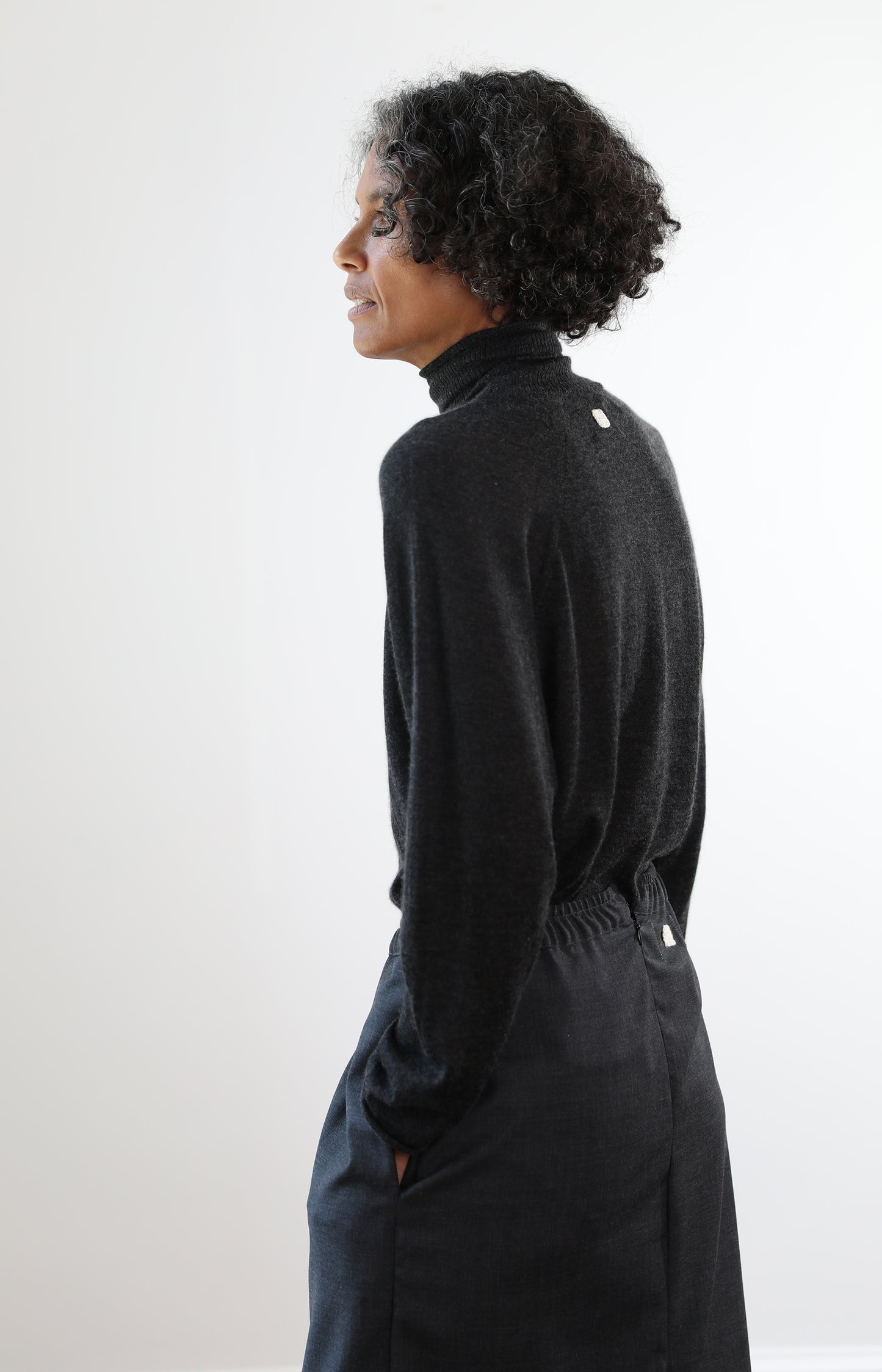 Anthracite Grey Lupo Turtleneck
