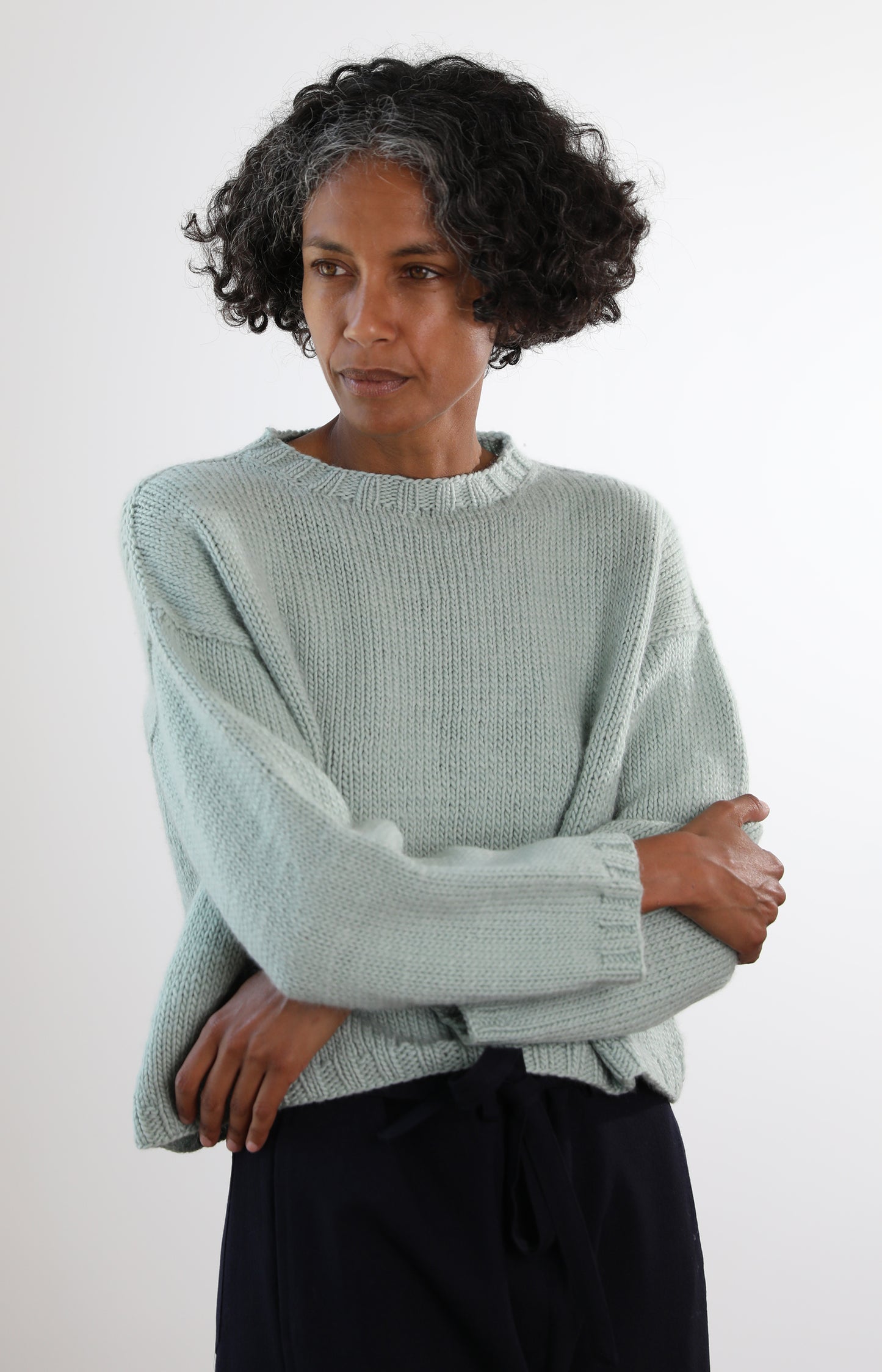 Mint Green Jardim Sweater