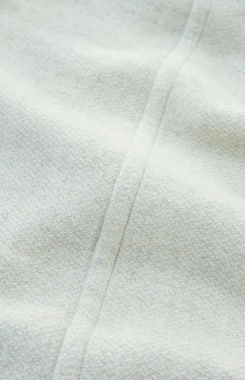 Natural Yak White Seamed Cape