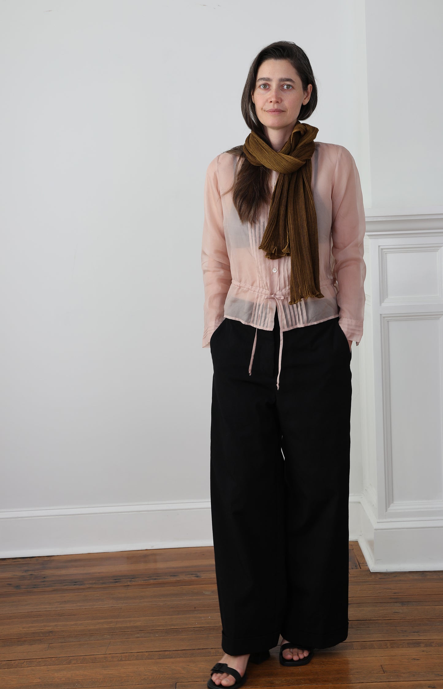 Nutshell Feather Ripples Scarf