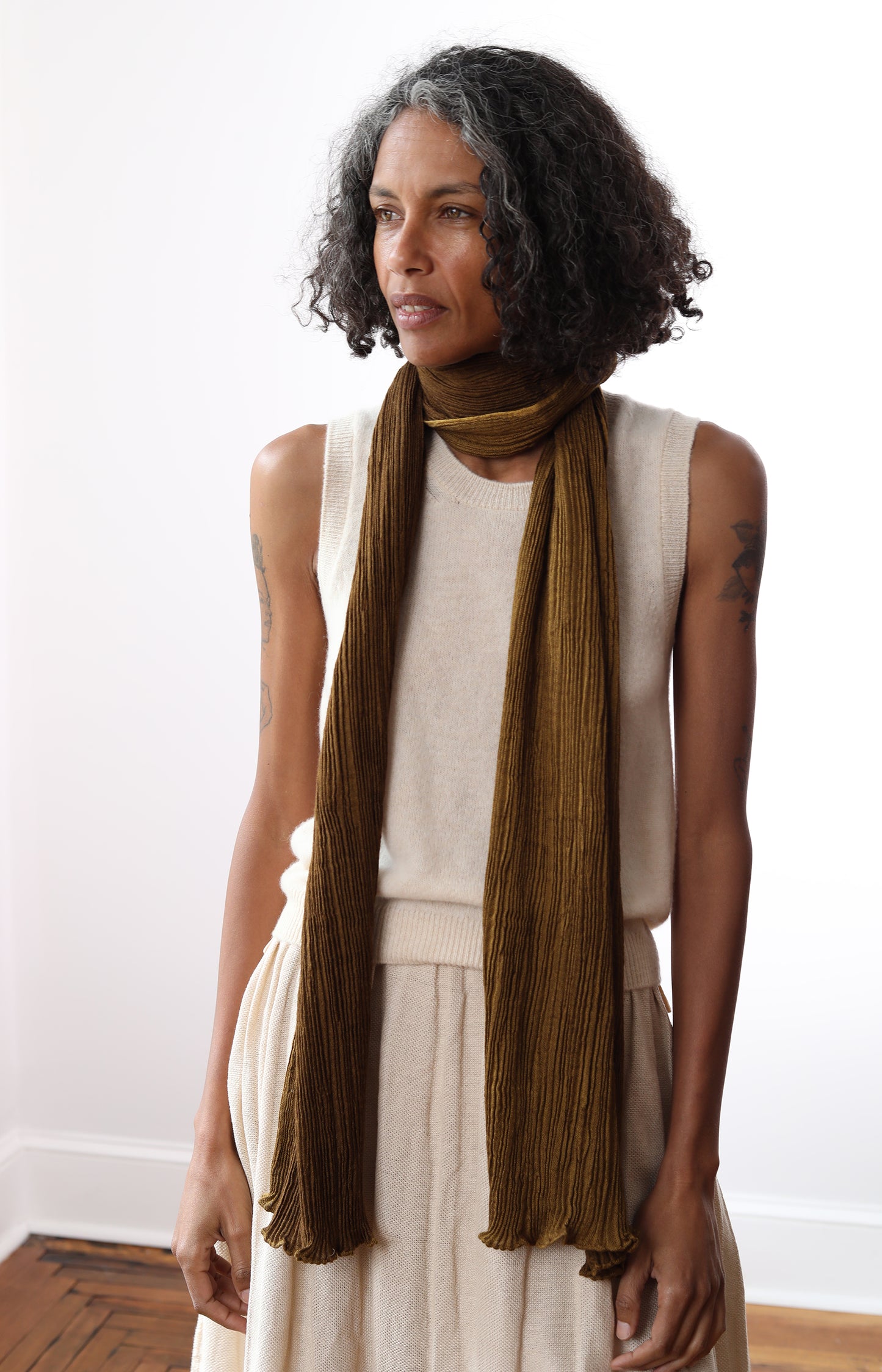 Nutshell Feather Ripples Scarf