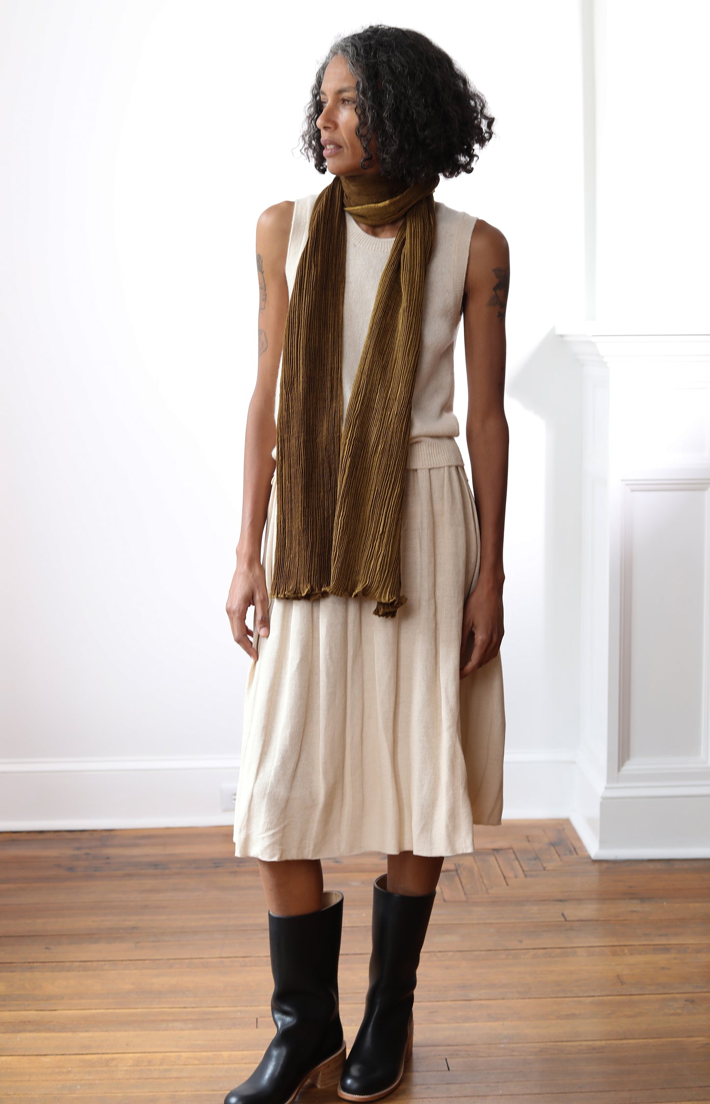 Nutshell Feather Ripples Scarf