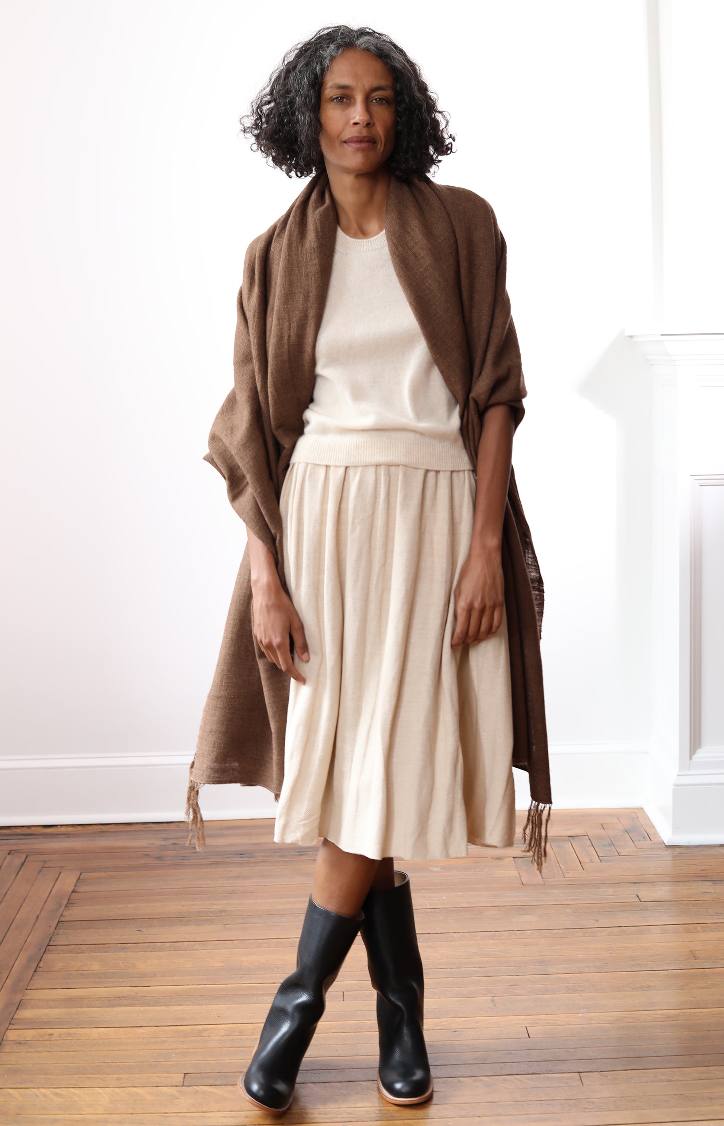 Desert Village Tassel Blanket