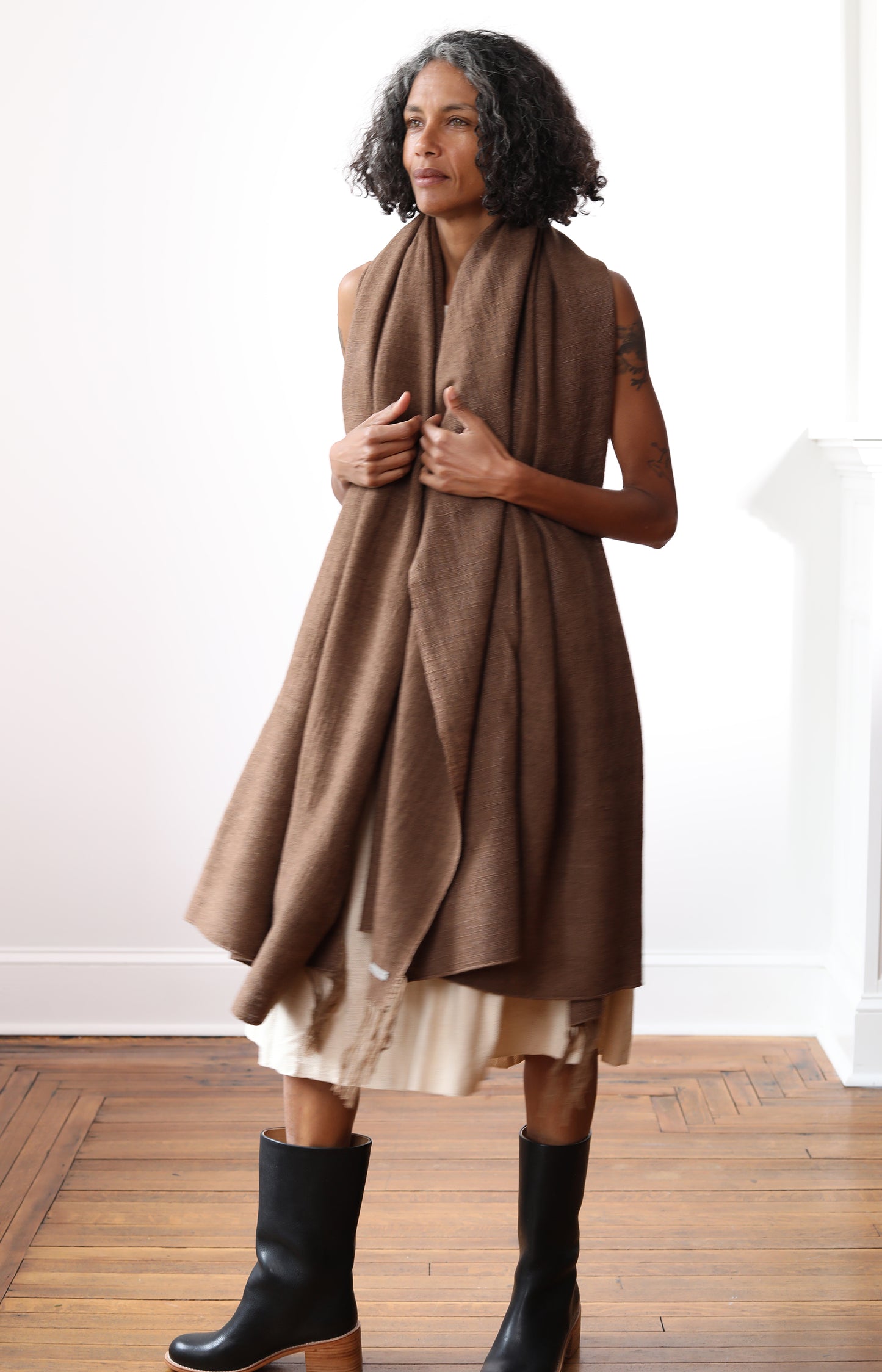 Desert Village Tassel Blanket