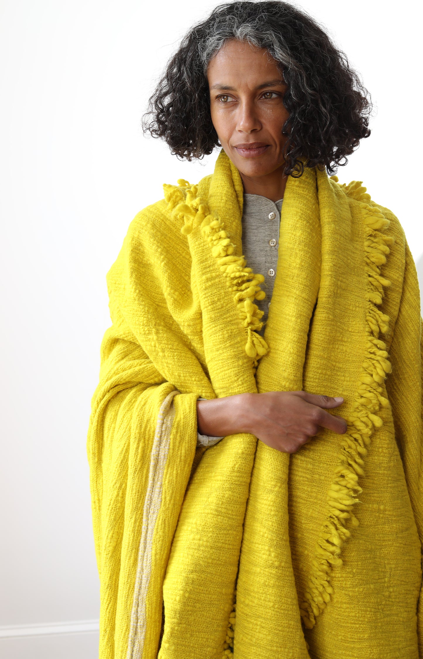 Dandelion Handspun Nostalgia Tree Blanket