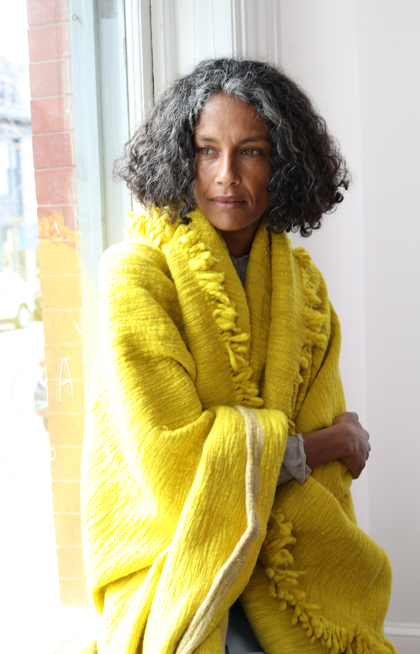 Dandelion Handspun Nostalgia Tree Blanket