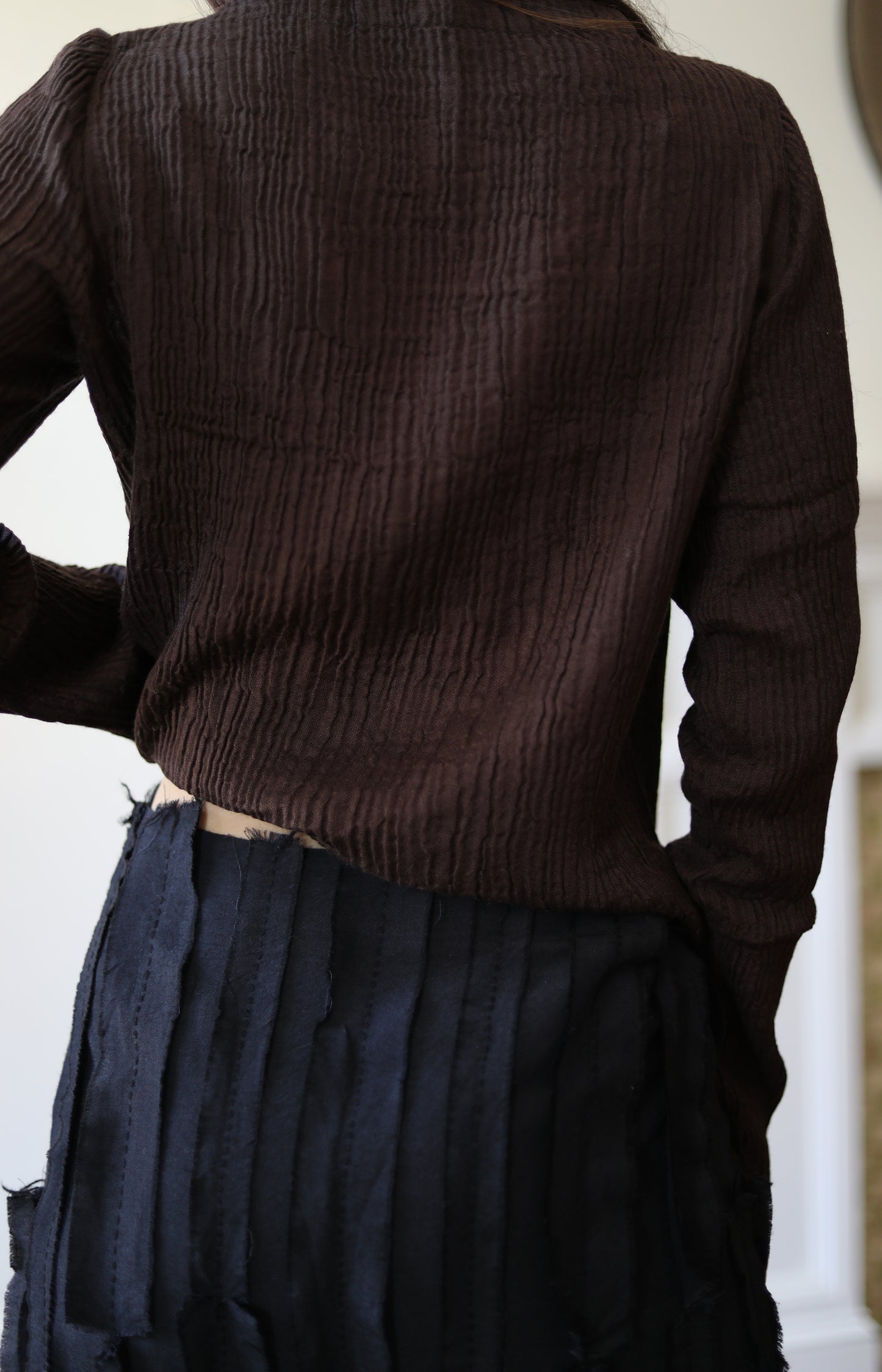 Spring Earth Feather Top