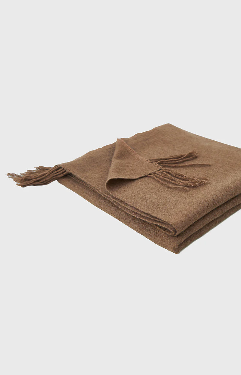 Desert Village Tassel Blanket