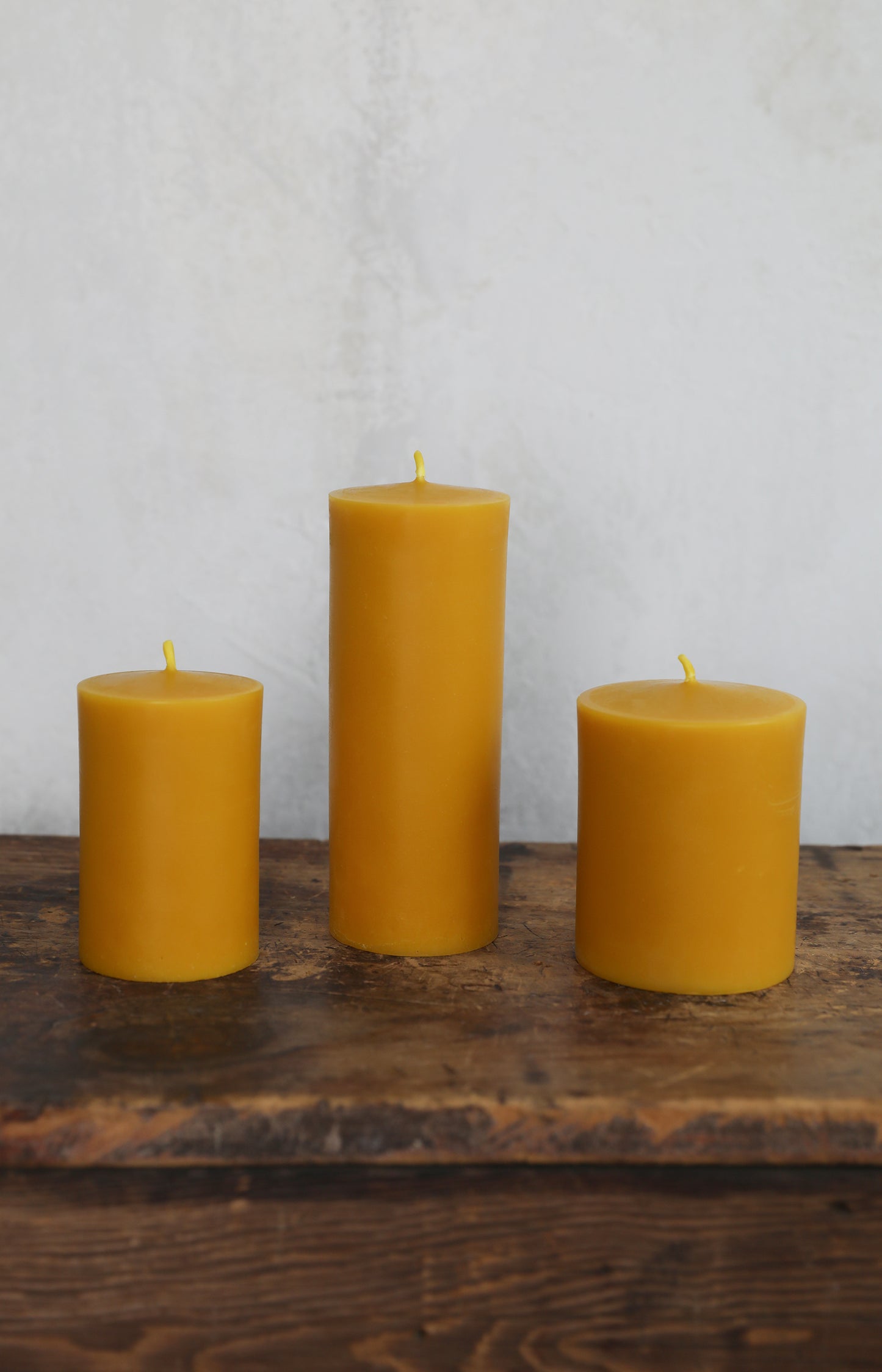 Mimosa Pillar Candle