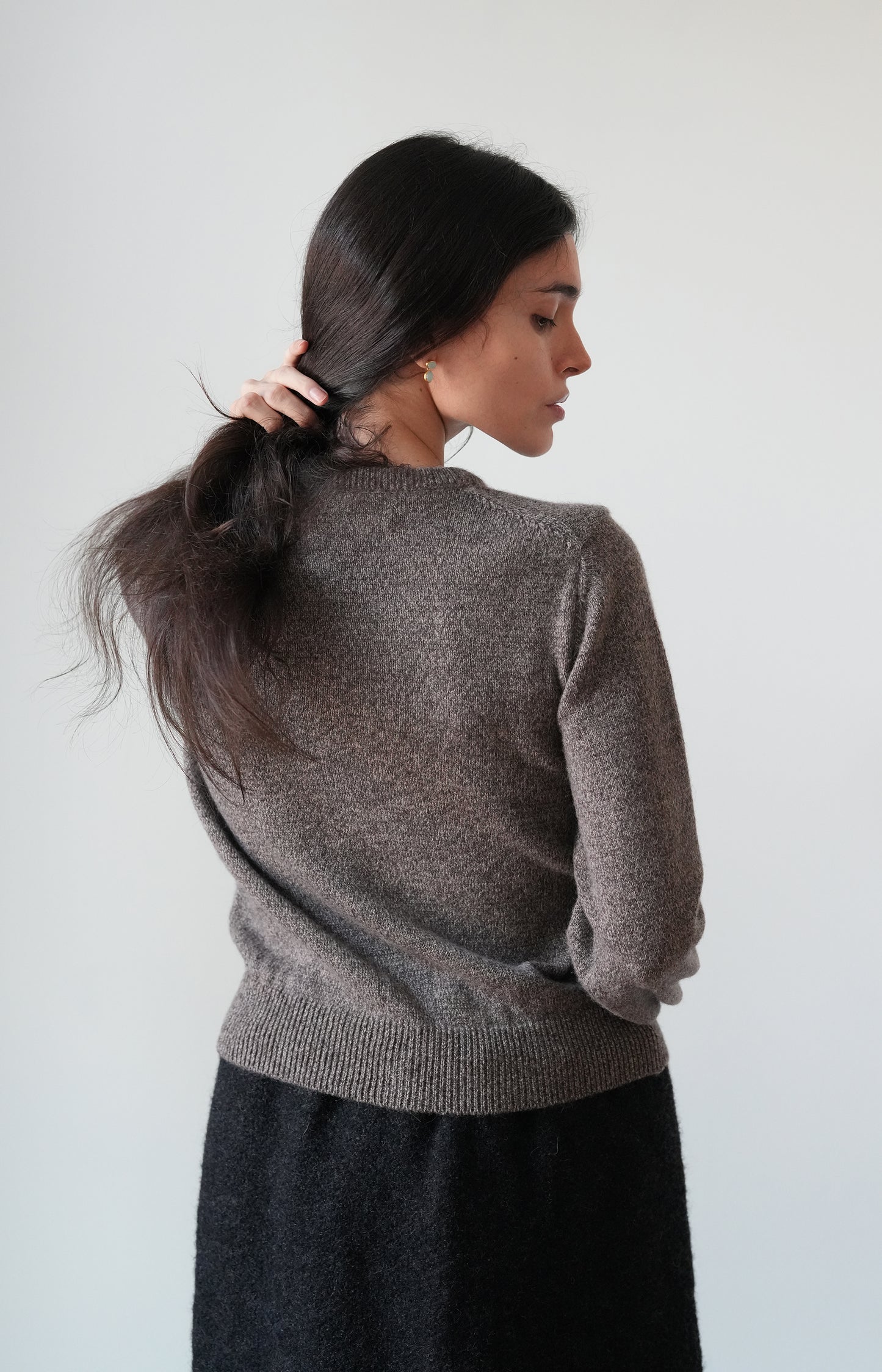 Brown Angel Sweater