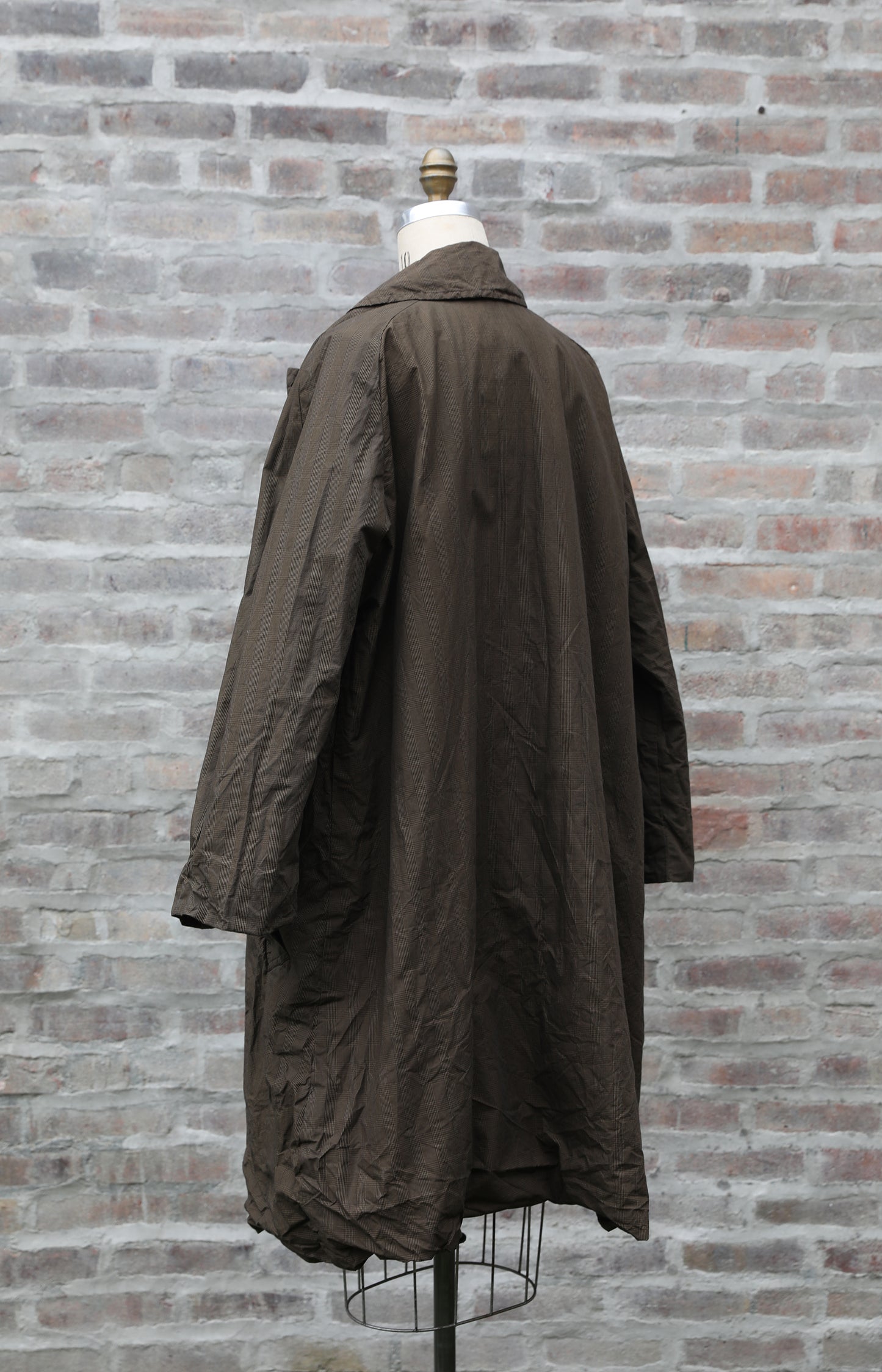 Glen Plaid Glacier Coat