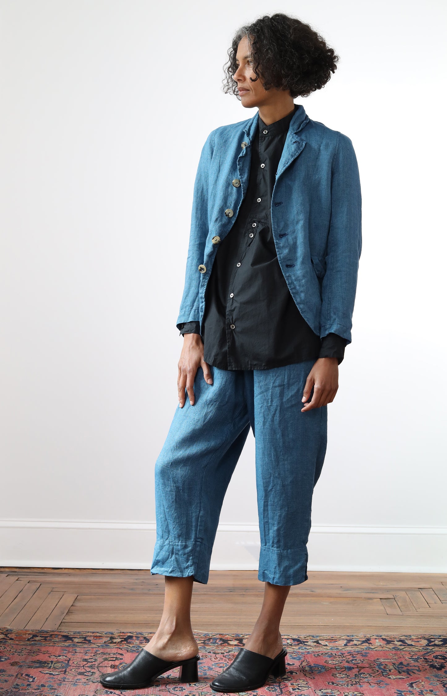 Herringbone Linen Cloud Jacket