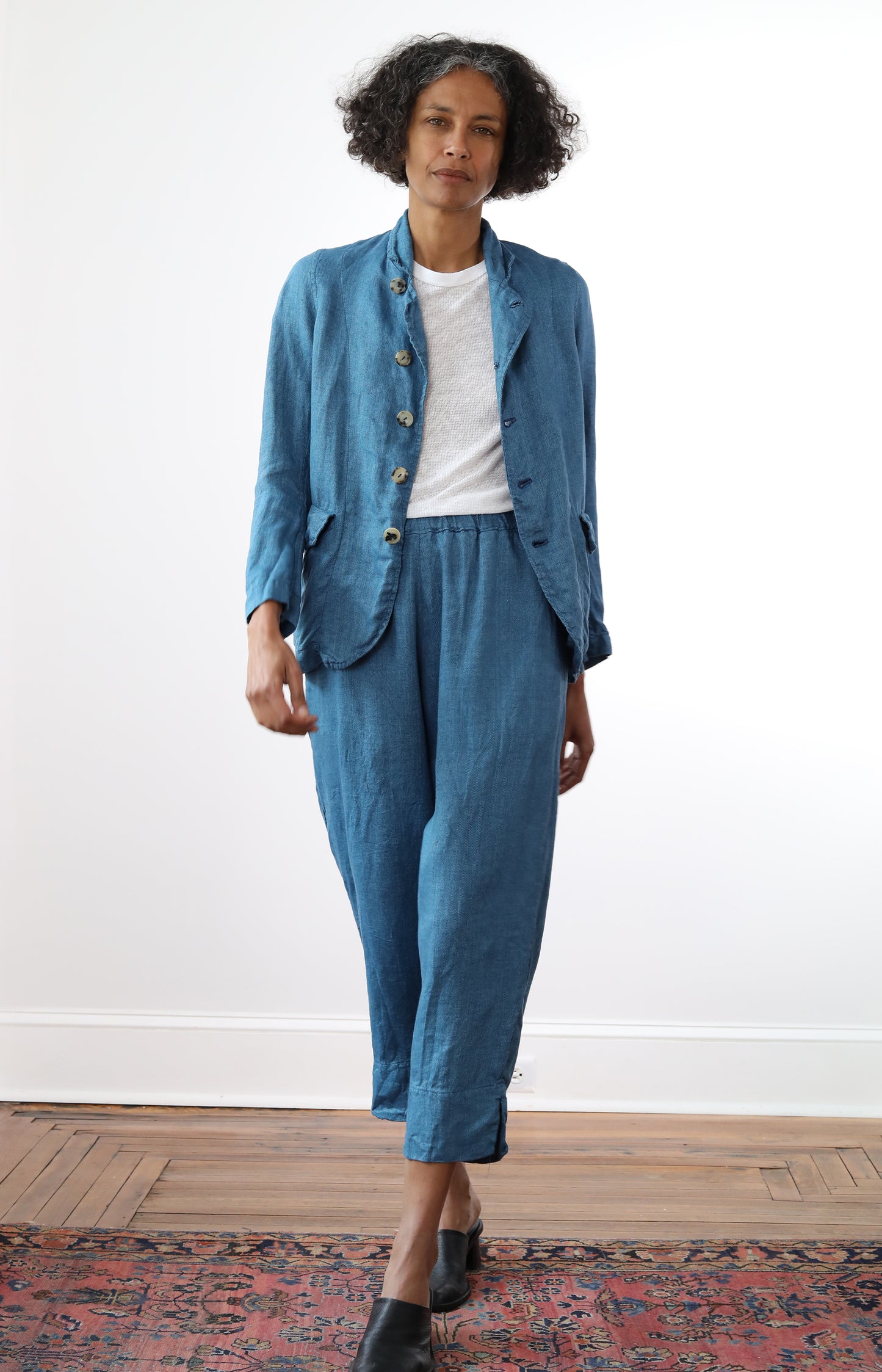 Herringbone Linen Cloud Jacket