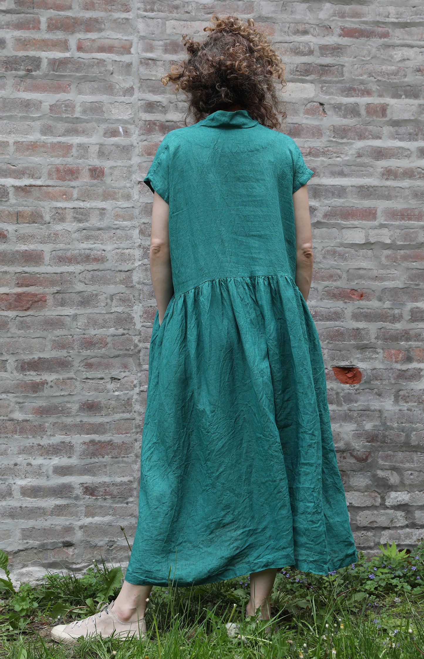 Fuji Gathered Skirt Dress