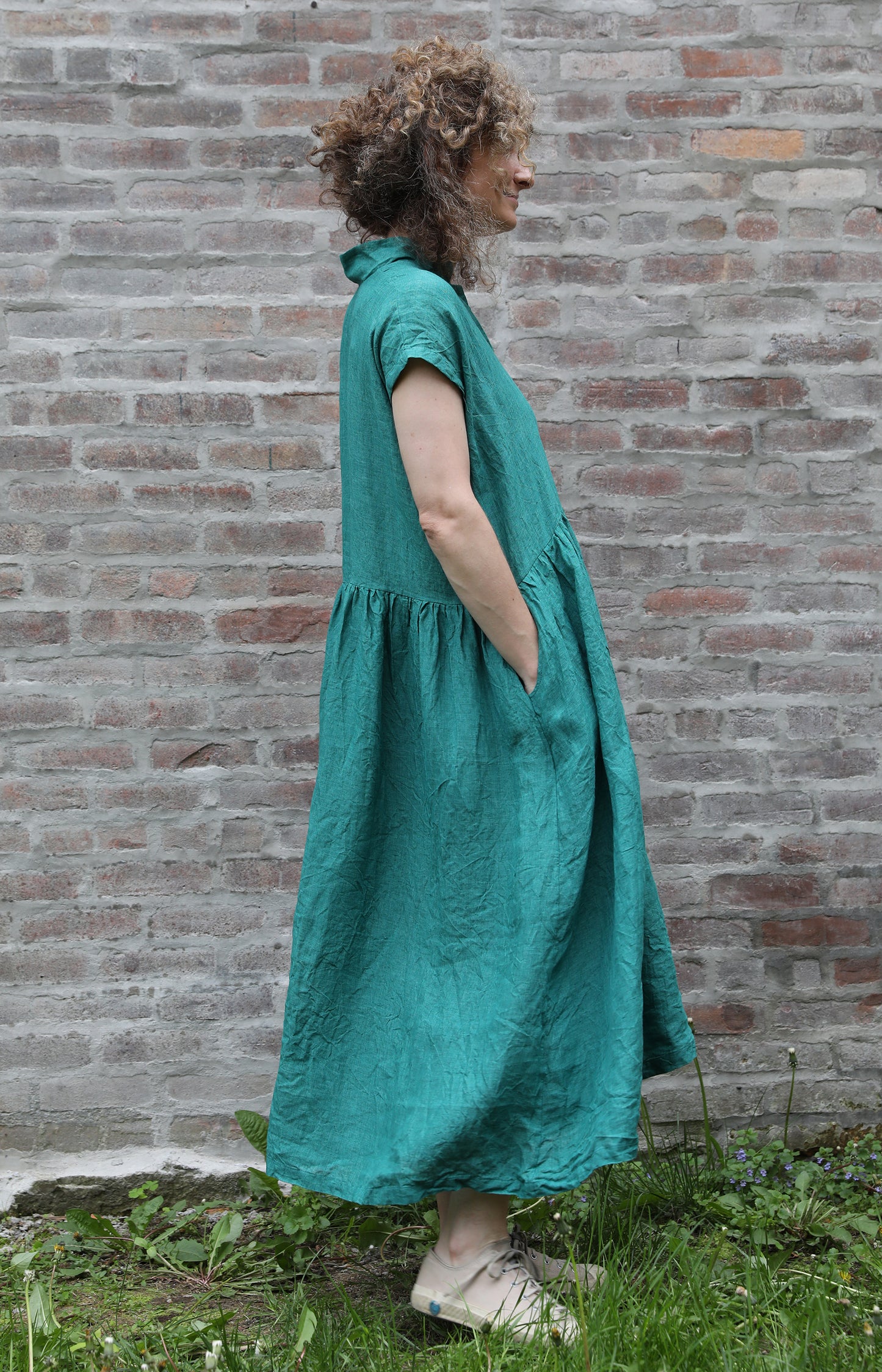 Fuji Gathered Skirt Dress