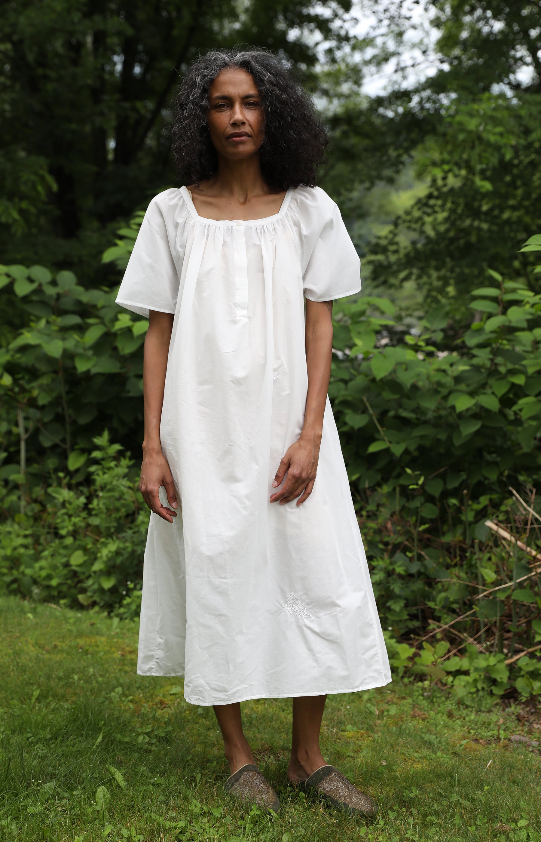 Lamb Cotton Nightdress Alder Co