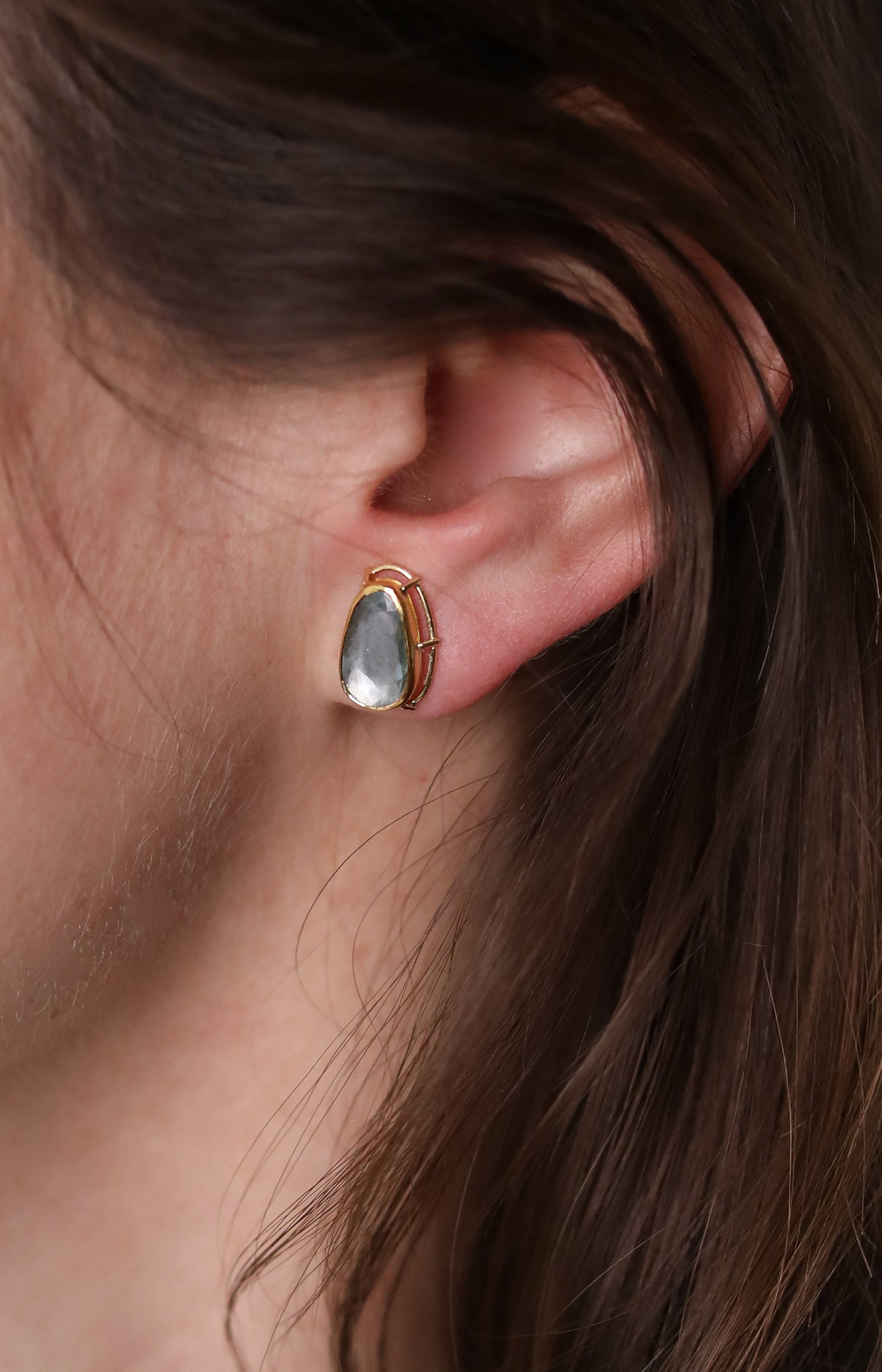 Tura Sugden Aquamarine Earrings