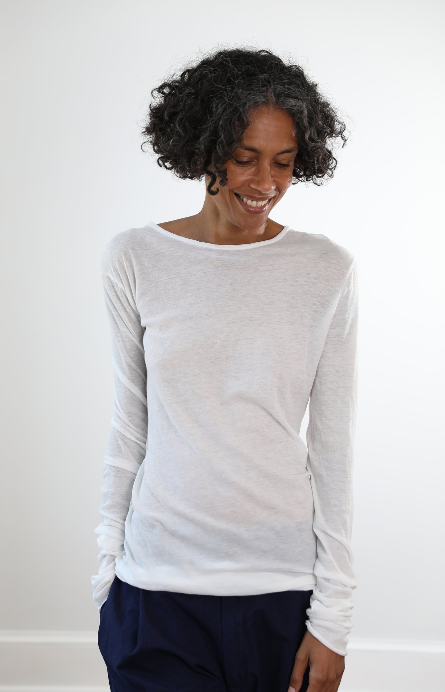 White Highsoft Jersey Tee