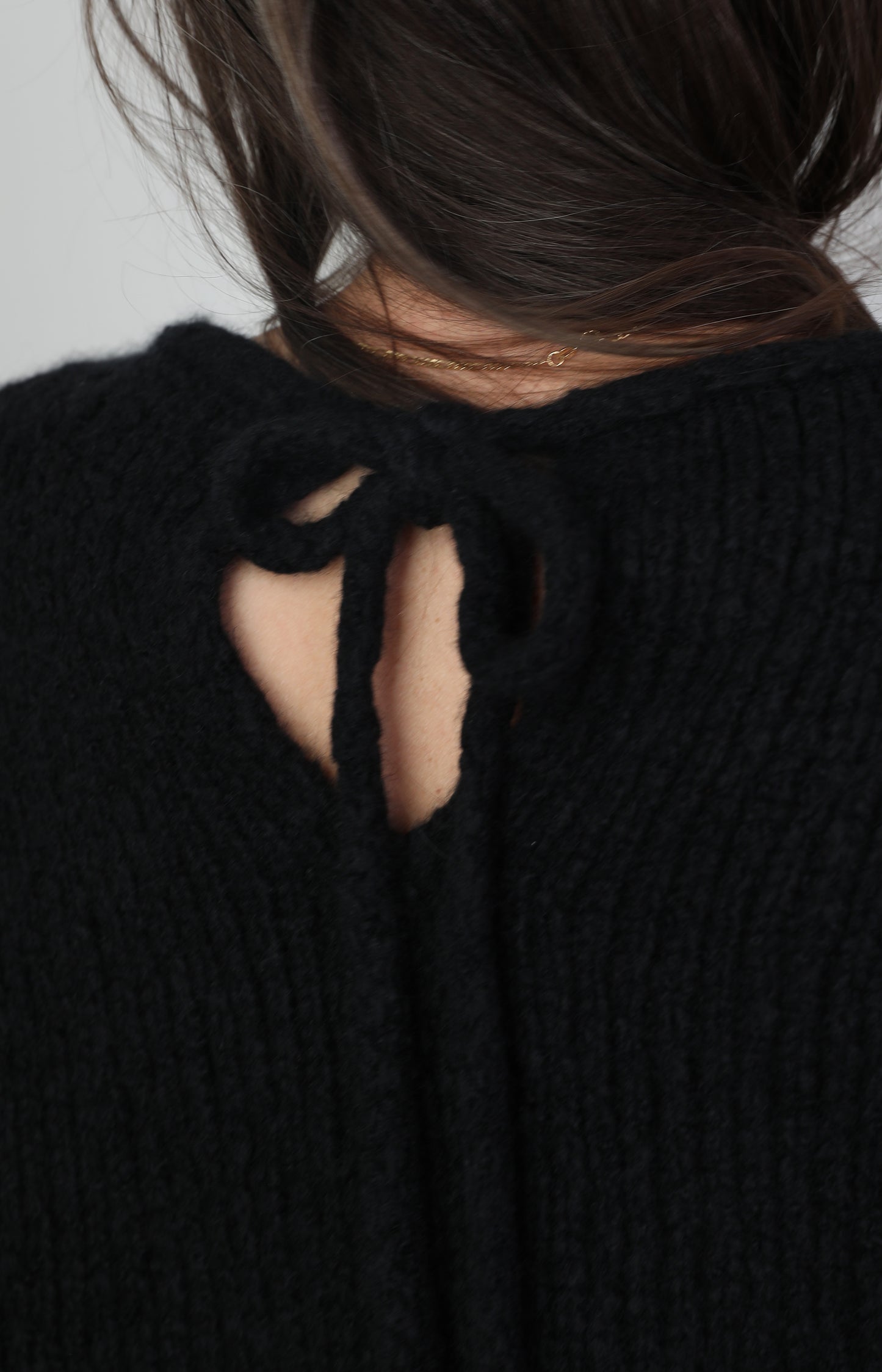 Black Cashmere & Silk Irma Sweater