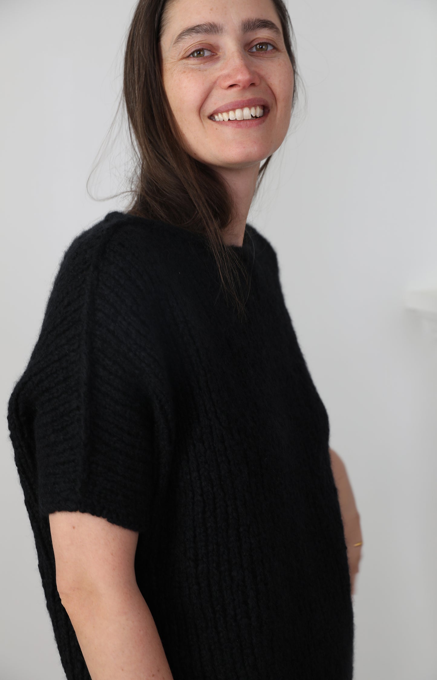 Black Cashmere & Silk Irma Sweater