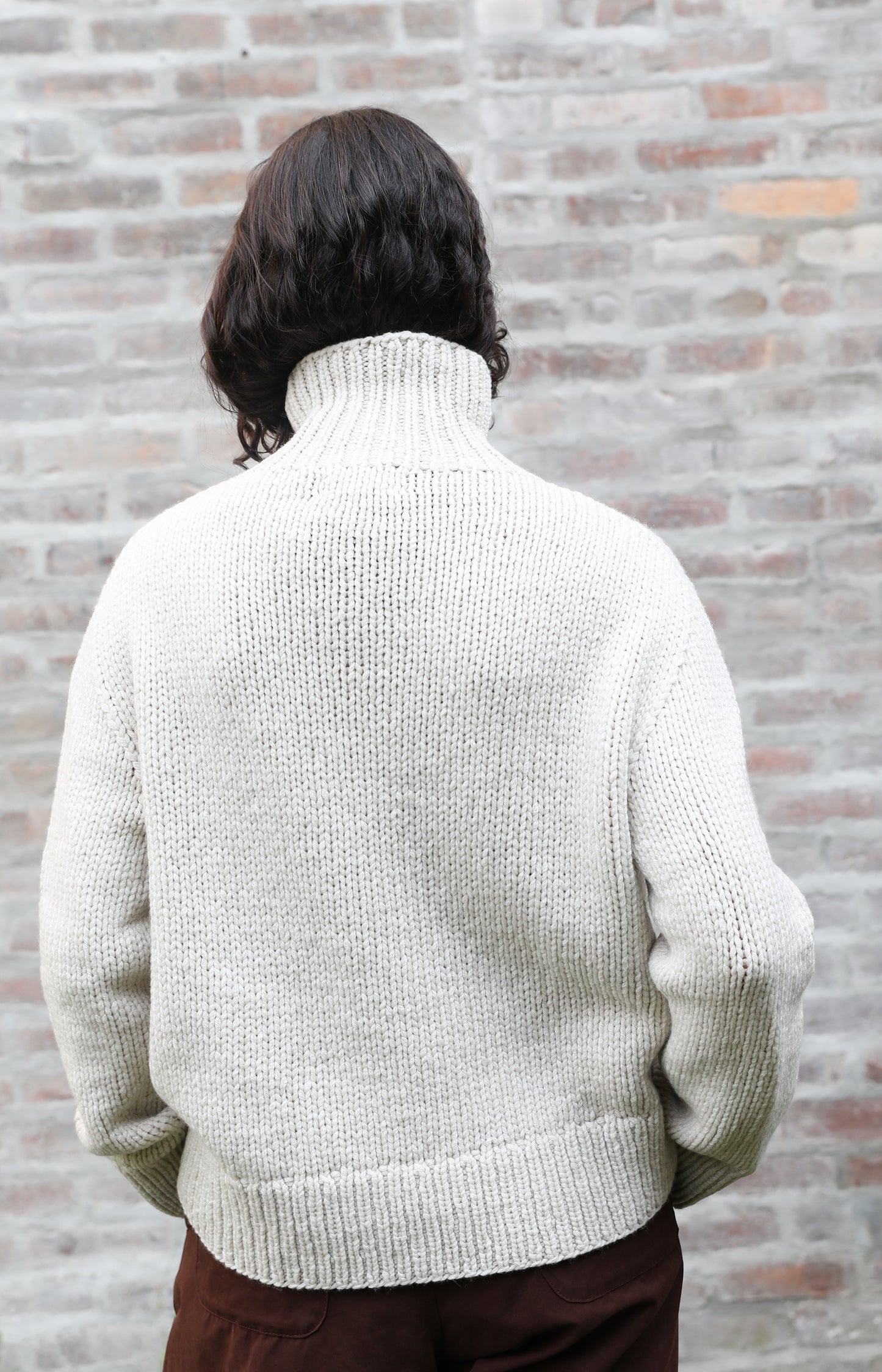 Latte Paige Cashmere Sweater