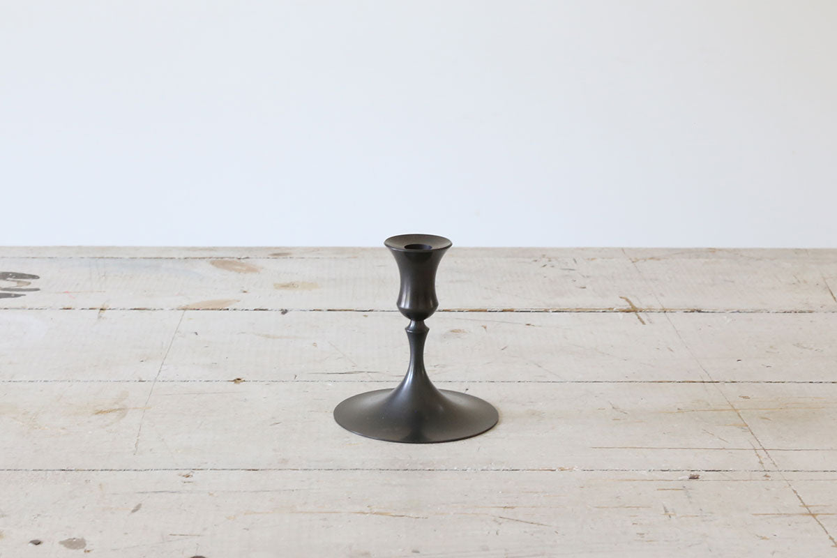 Oxidized Bronze Candlestick No. 0201