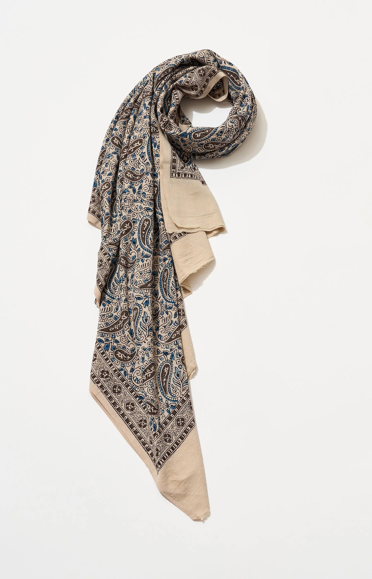 Wood Block Sarong 1