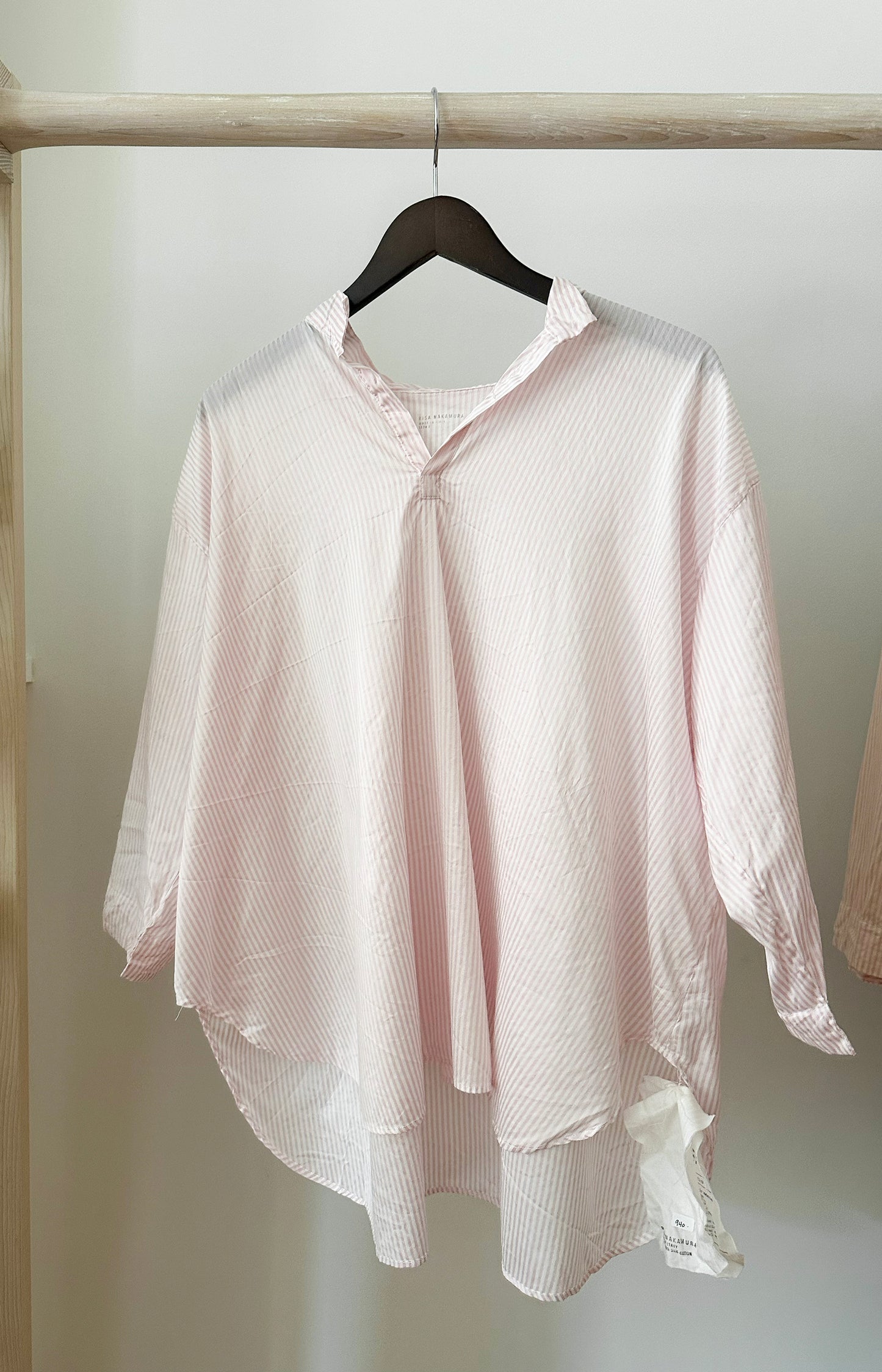 Camellia Silk & Cotton Tsubaki Shirt