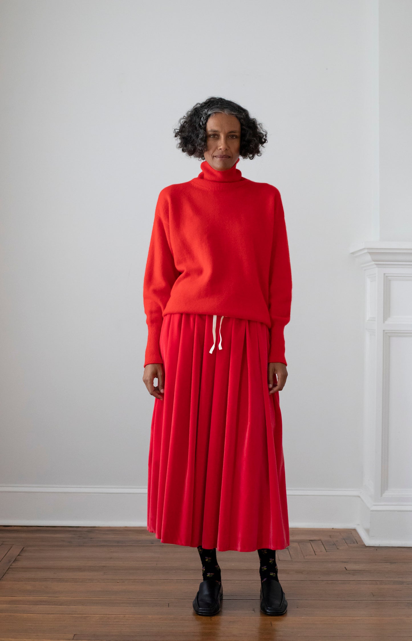 Red Tersilla Turtleneck Sweater