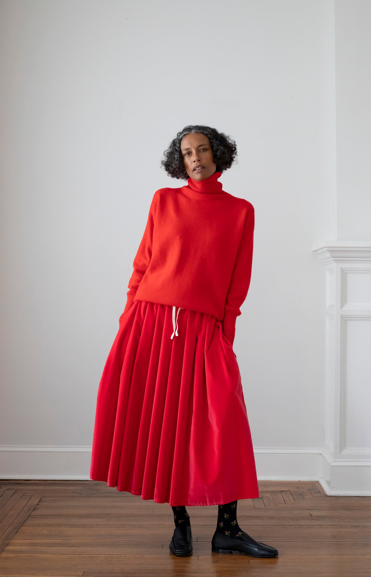 Red Tersilla Turtleneck Sweater