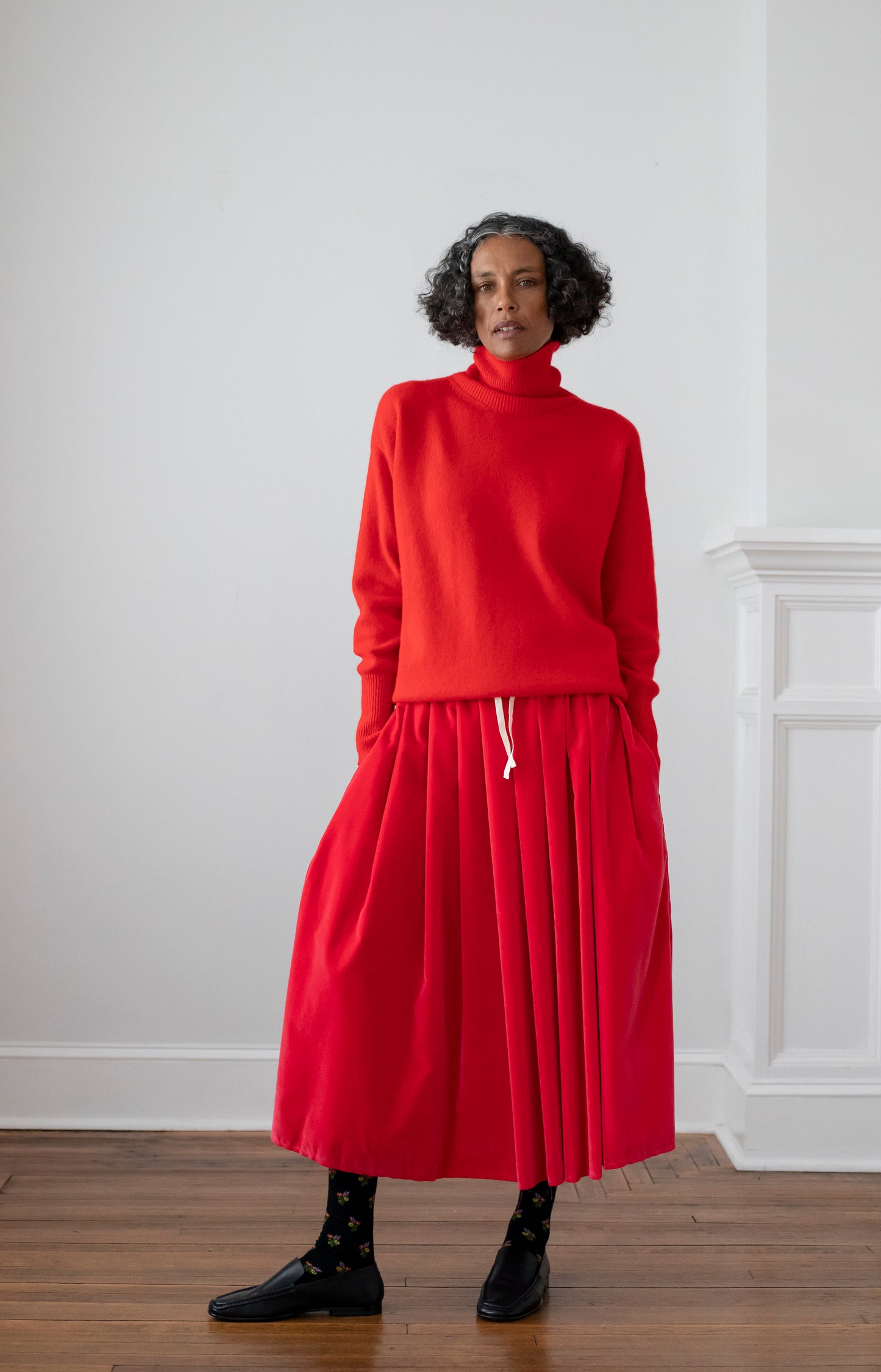 Red Tersilla Turtleneck Sweater