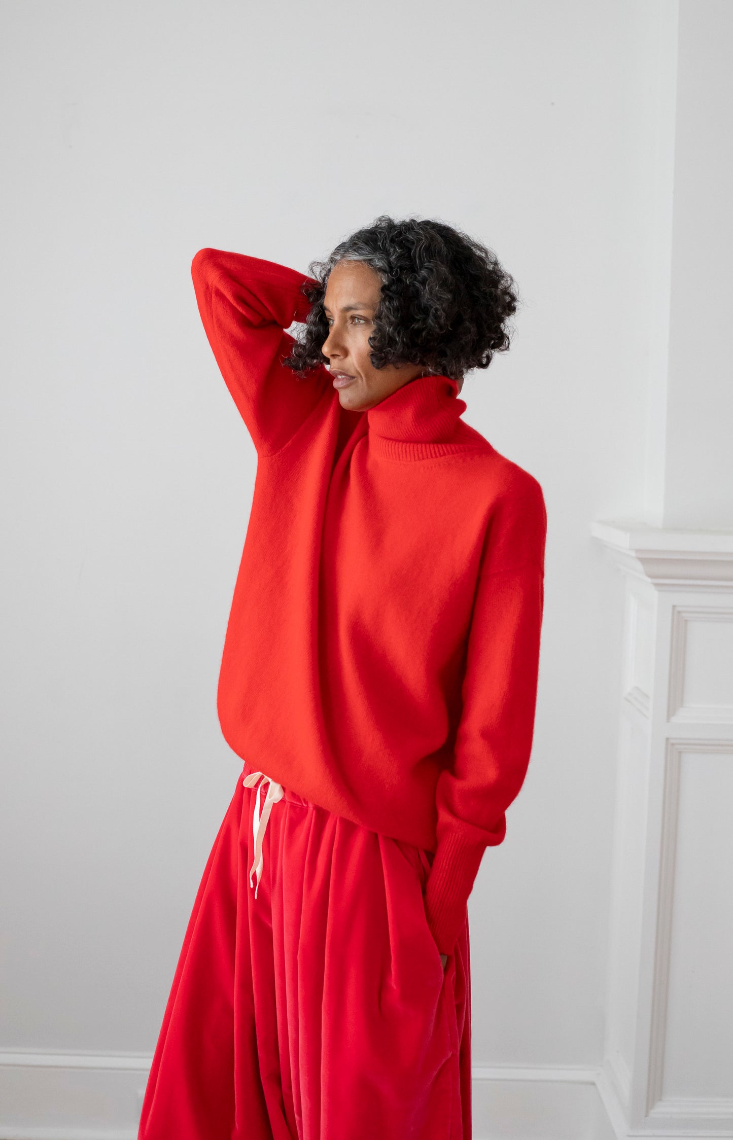 Red Tersilla Turtleneck Sweater