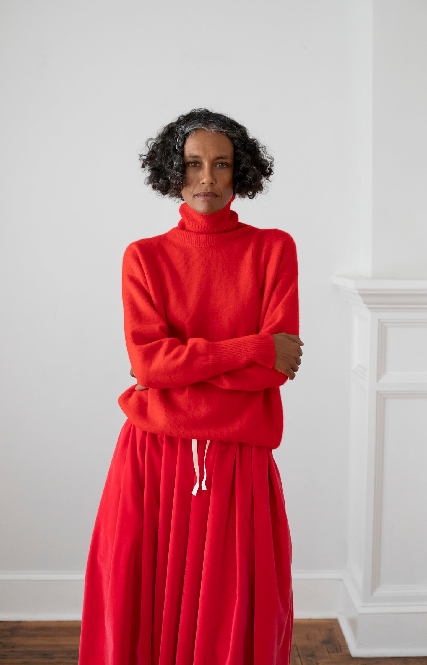 Red Tersilla Turtleneck Sweater